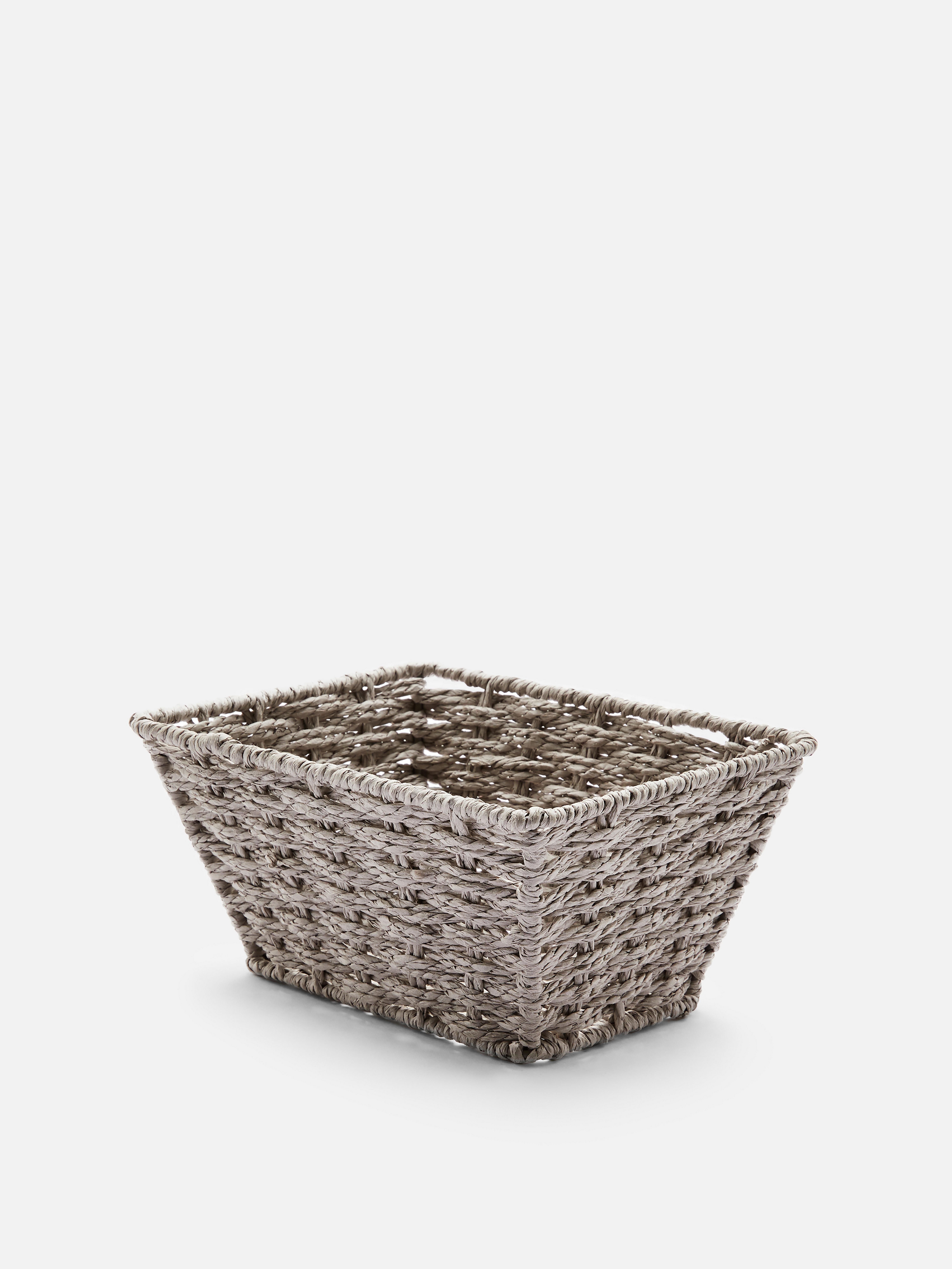 Paper Rope Woven Basket
