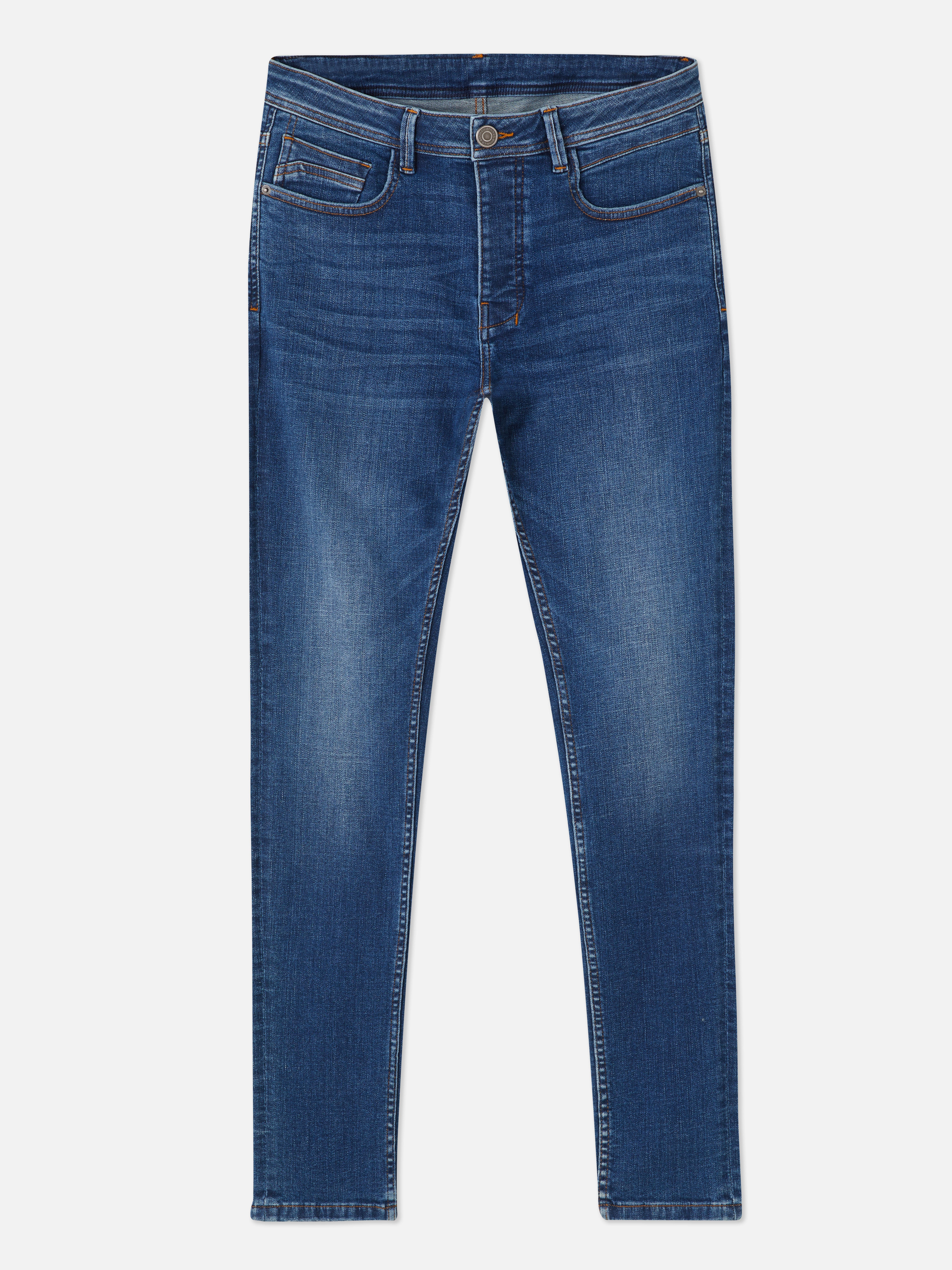 Skinny jeans met normale taille