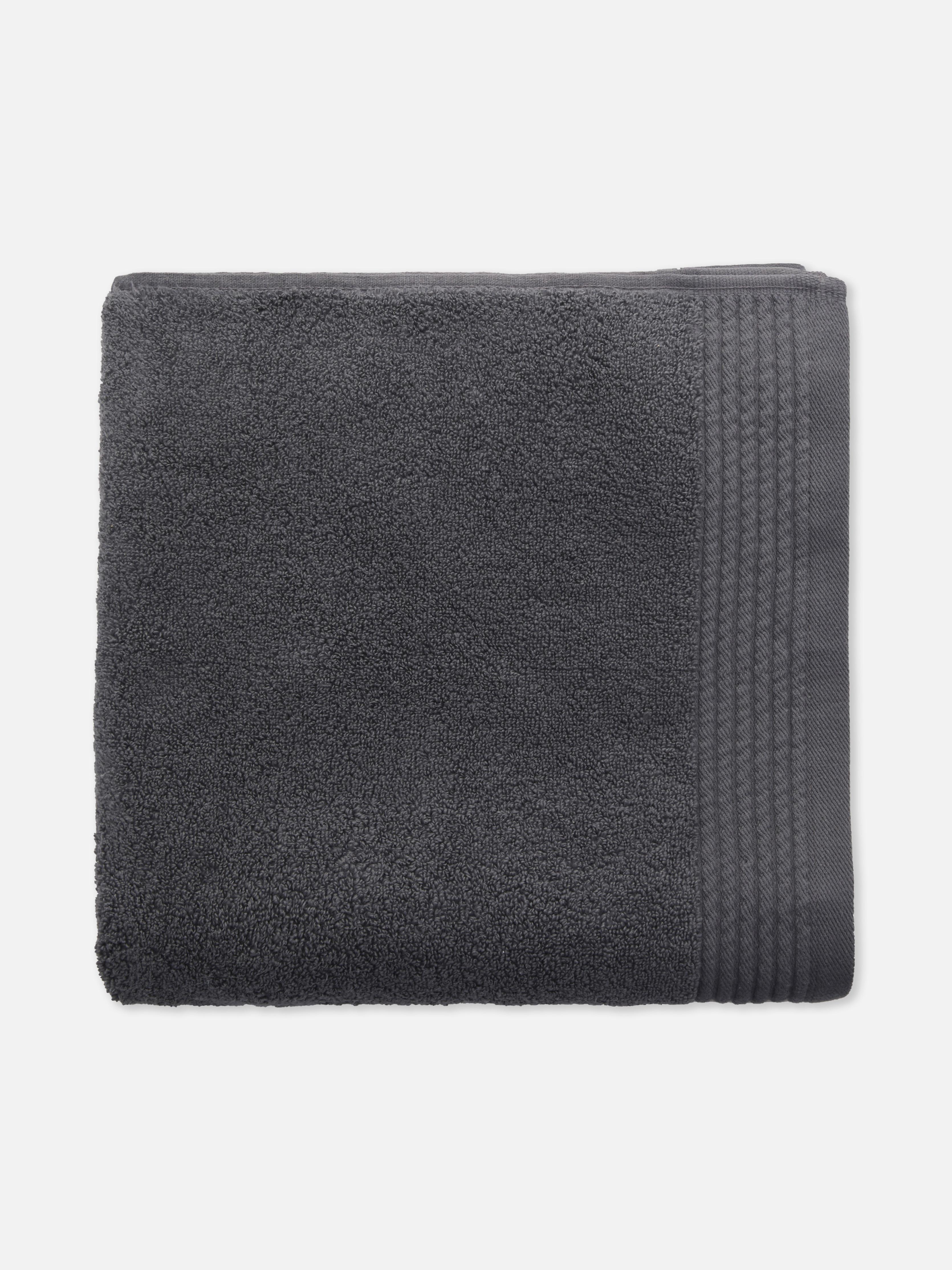Dark Grey Ultrasoft Large Bath Towel