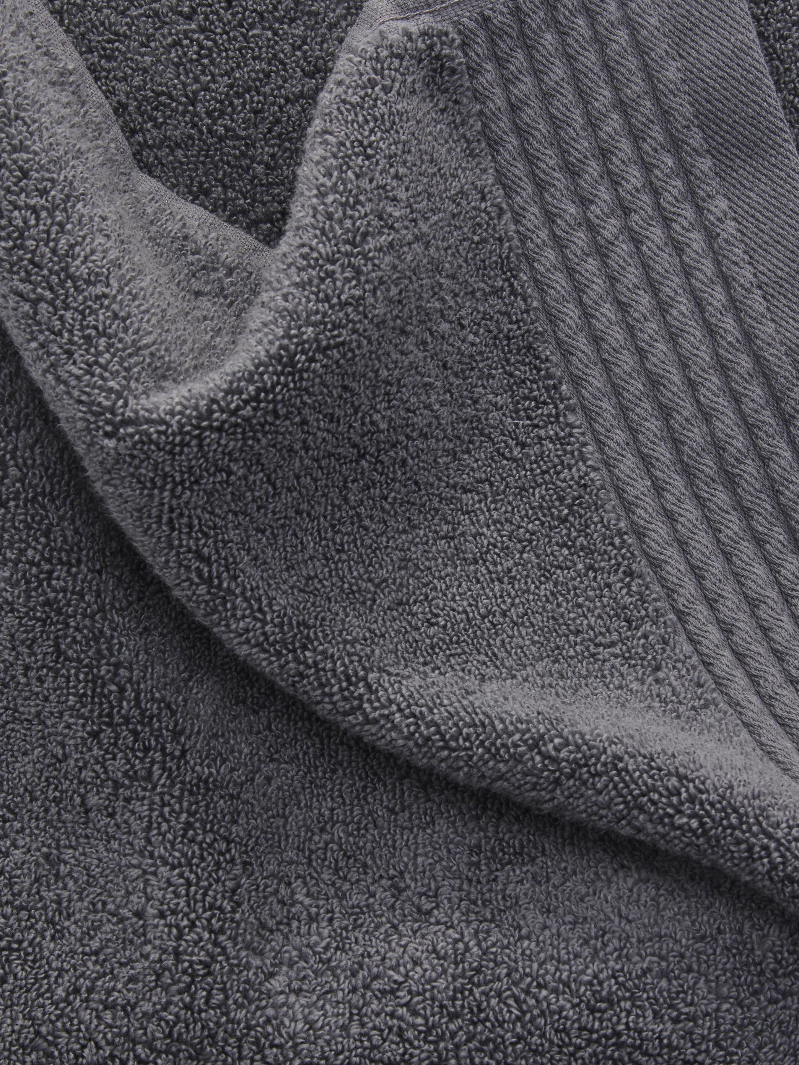 Dark Grey Ultrasoft Large Bath Towel Primark