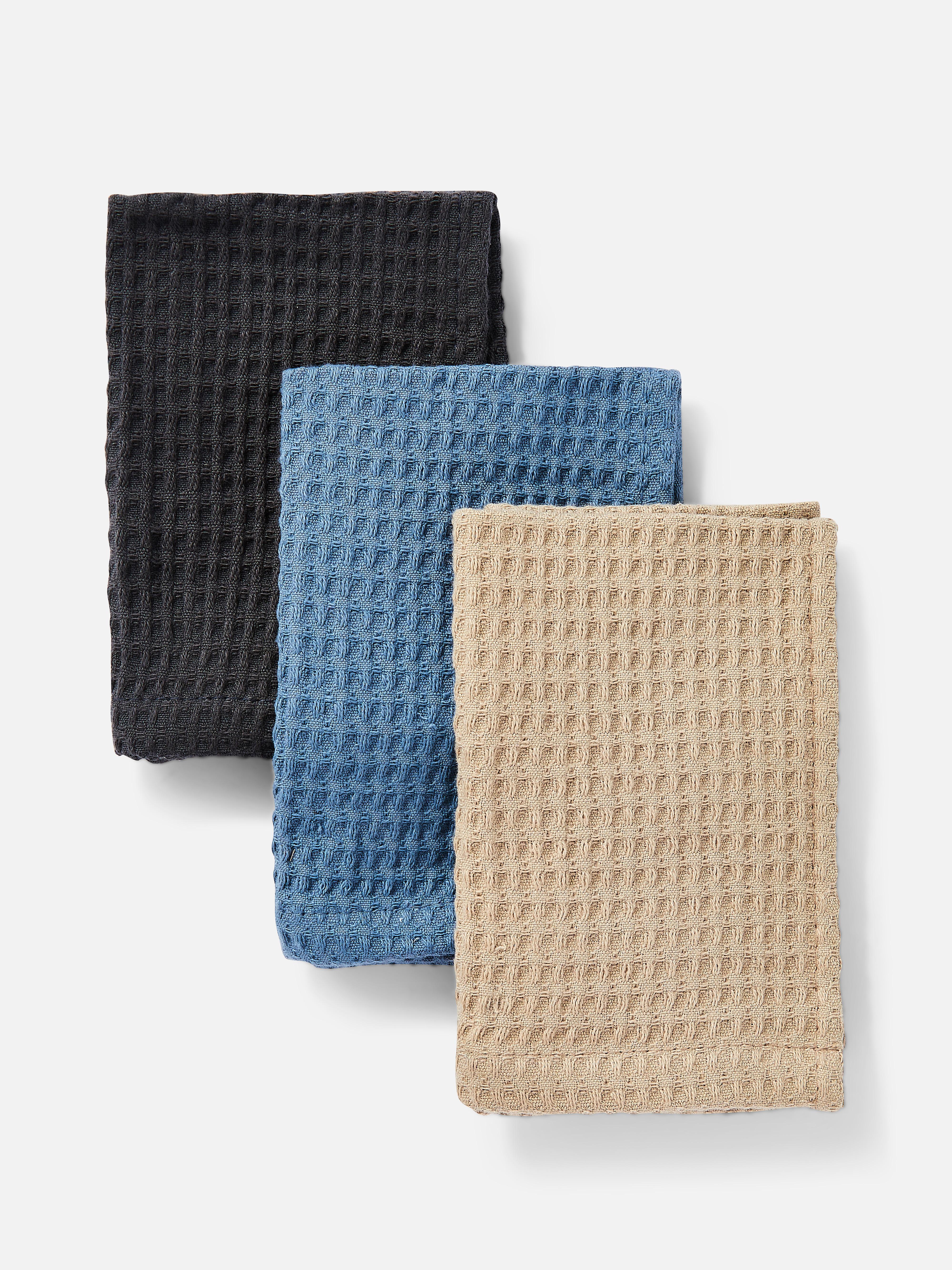 3pk Waffle Cloths