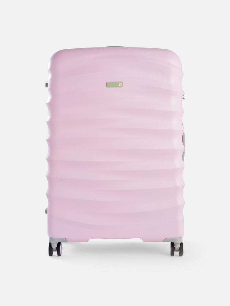 Textured Hard Shell Travel Suitcase - 2