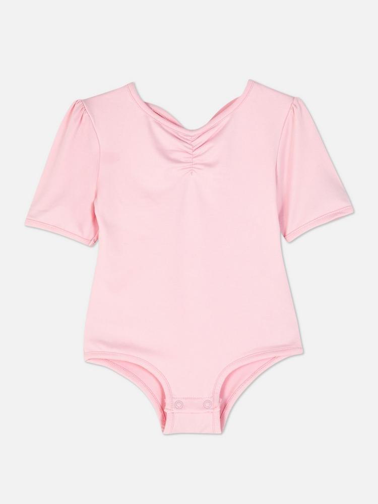 Ruche Detail Dance Leotard