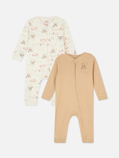 2pk Disney's Winnie the Pooh Sleepsuits