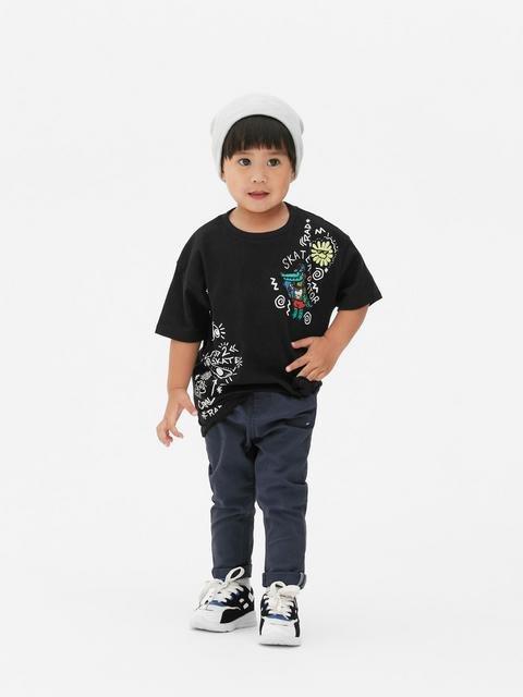 Crocodile Embroidery T-shirt