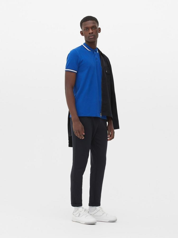 Pique Cotton Polo Shirt