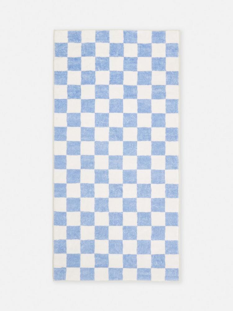 Checkerboard Bath Mat