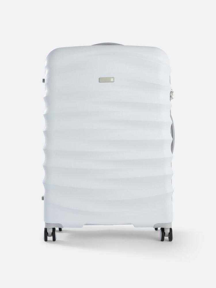 Textured Hard Shell Travel Suitcase