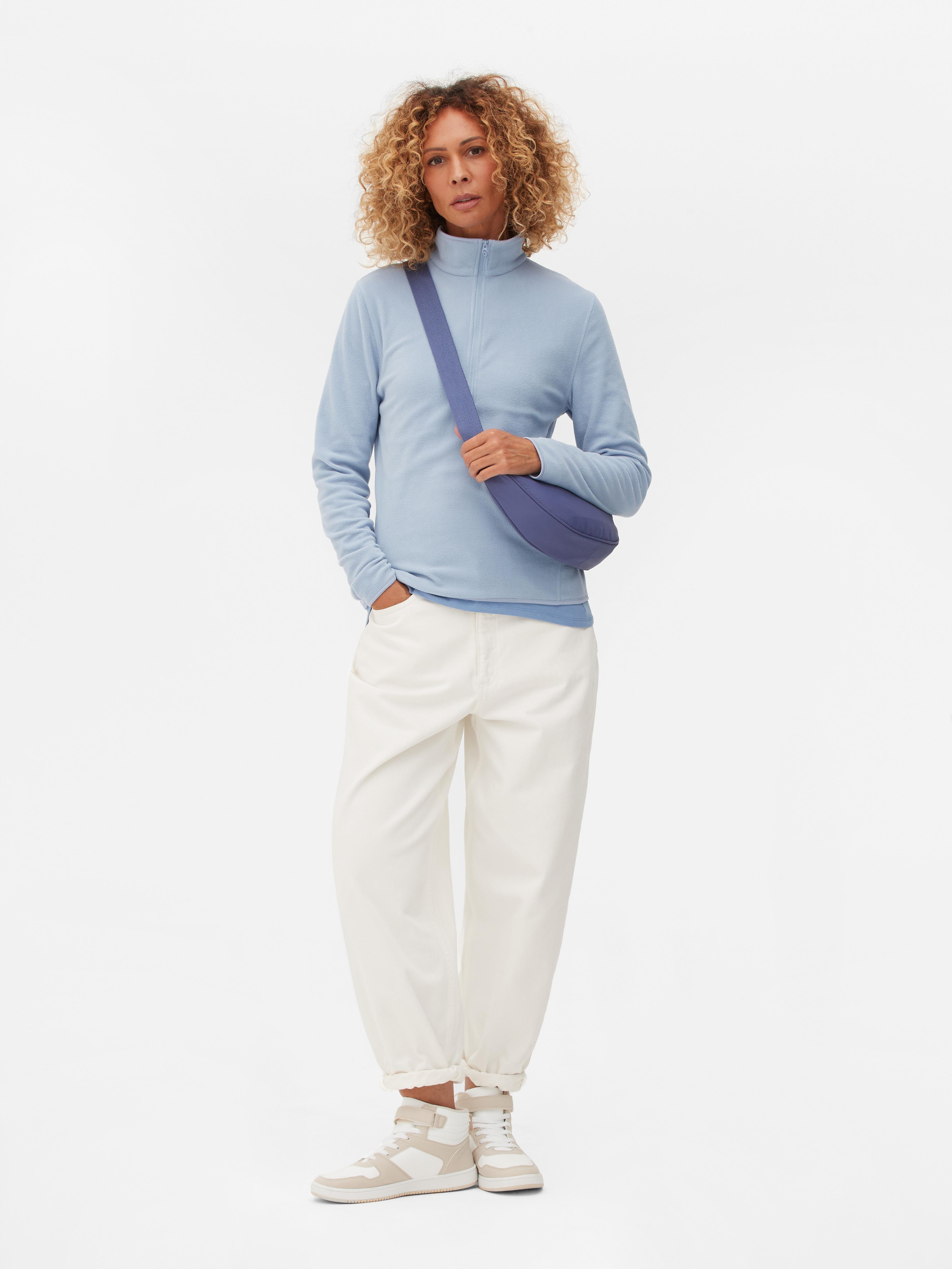 Half Zip Fleece Jumper