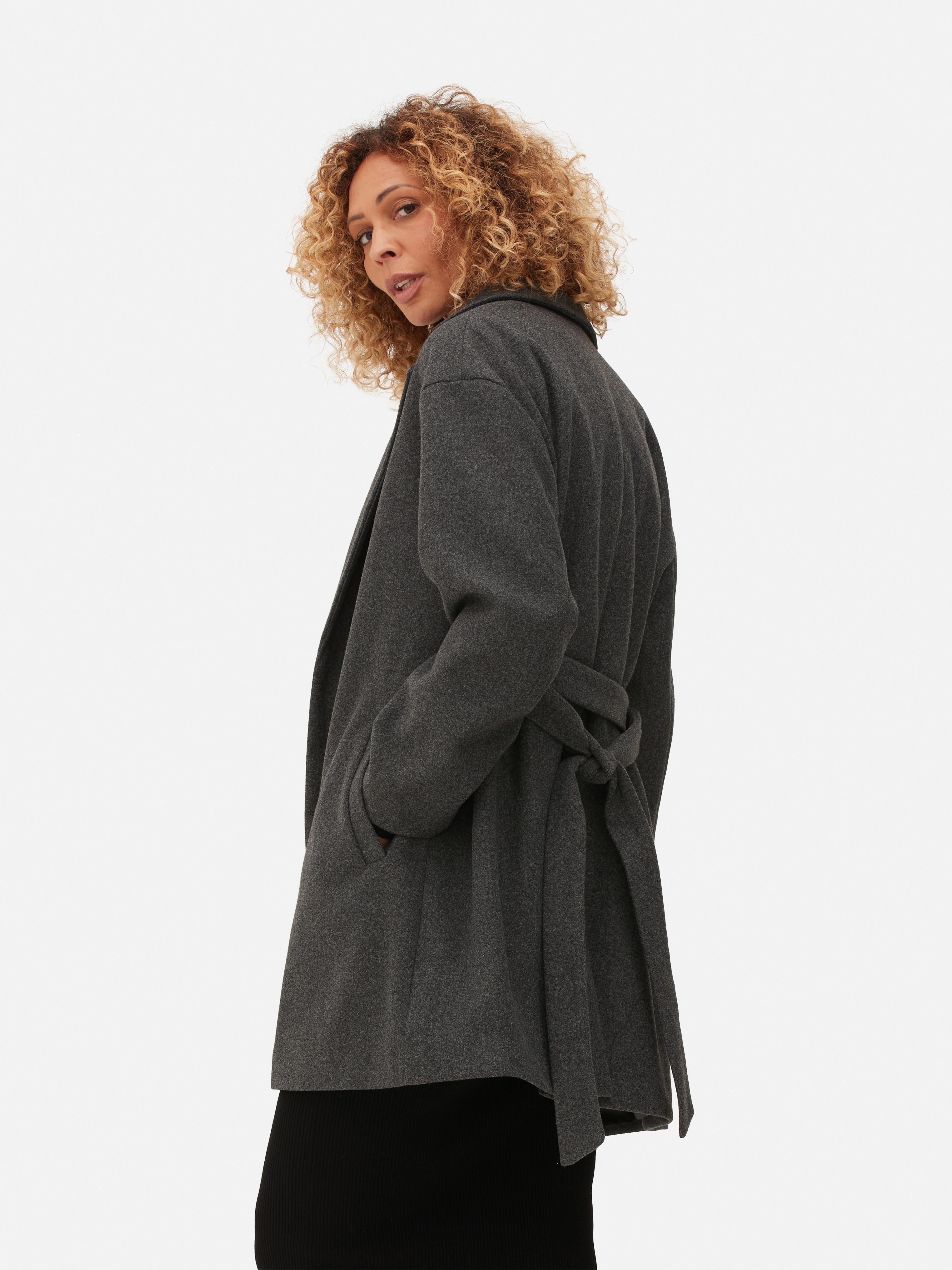 Belted Wrap Coat