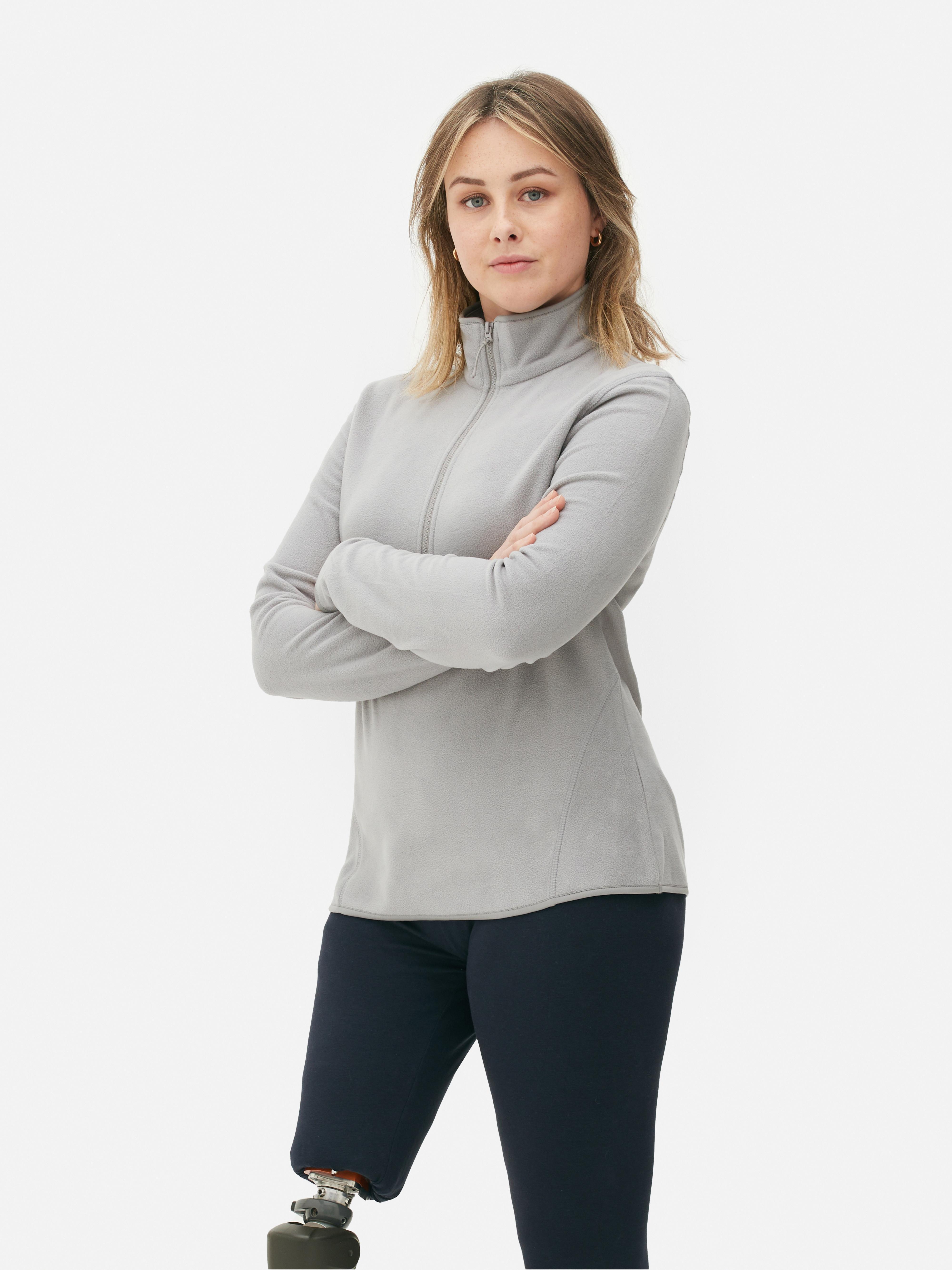 Half Zip Fleece Jumper