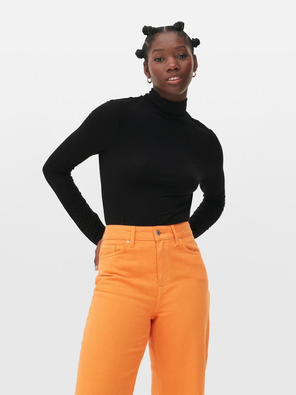 Long Sleeve Roll Neck Sweater