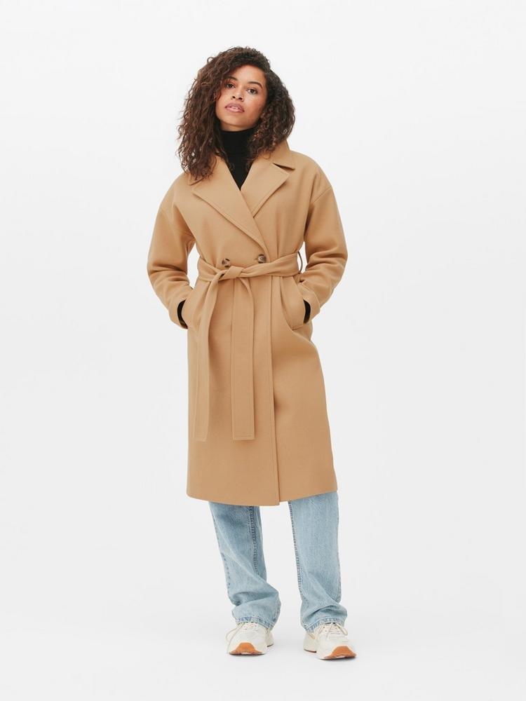 Double-Breasted Trench Coat