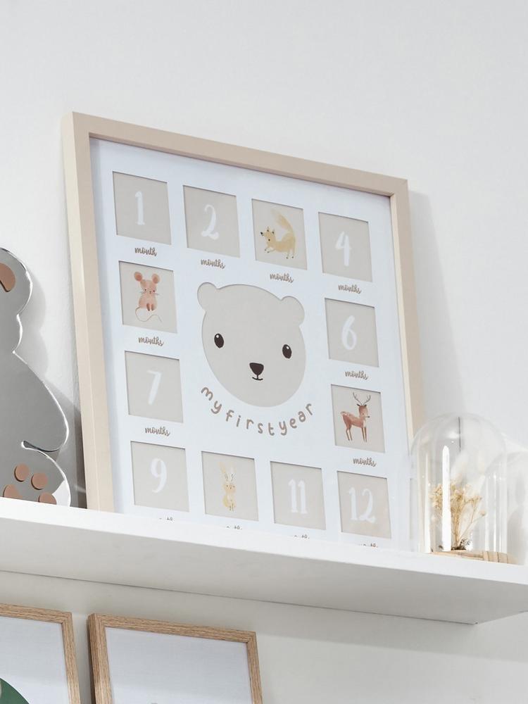 My First Year 12 Month Photo Frame