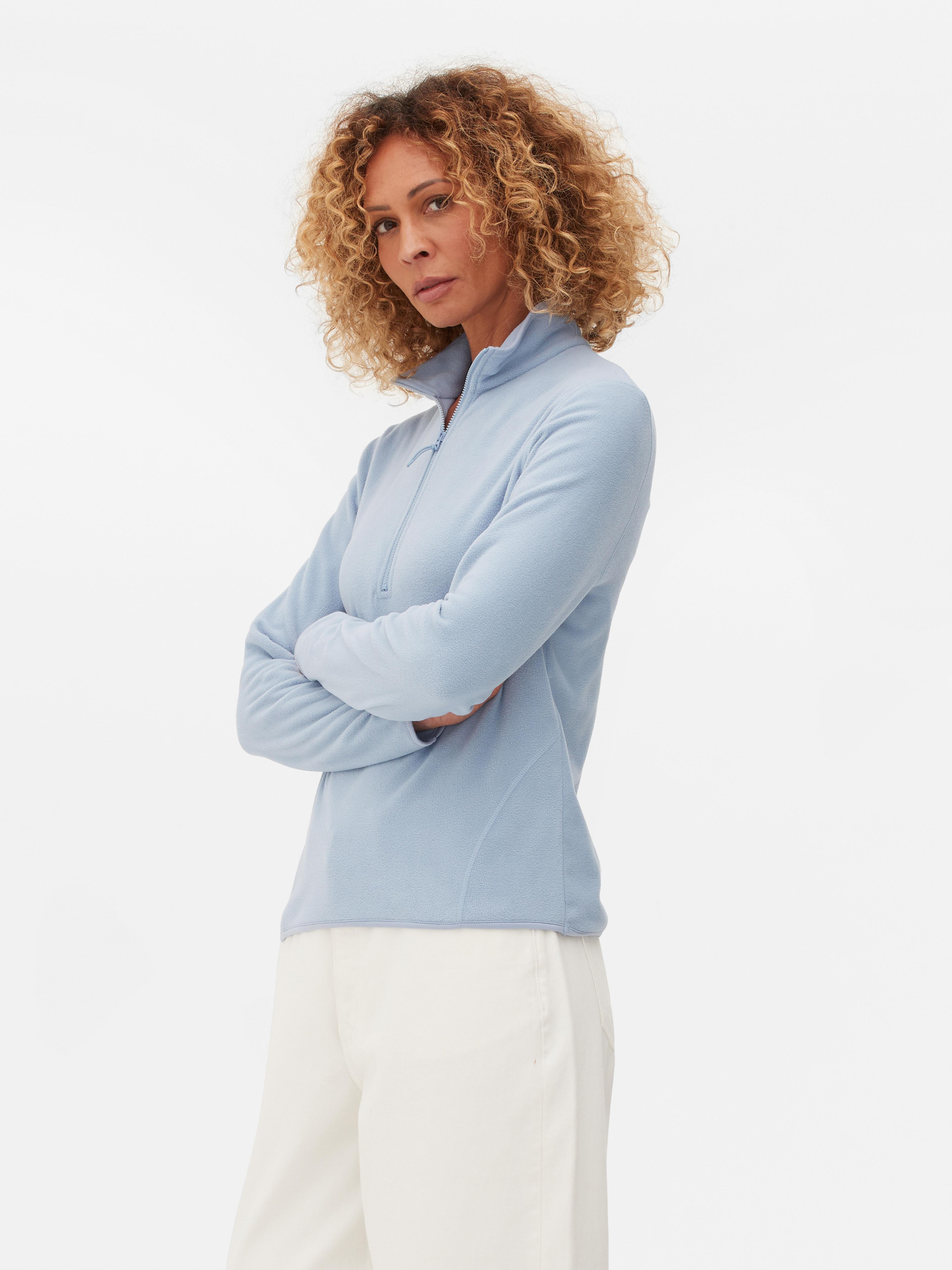 Half Zip Fleece Jumper