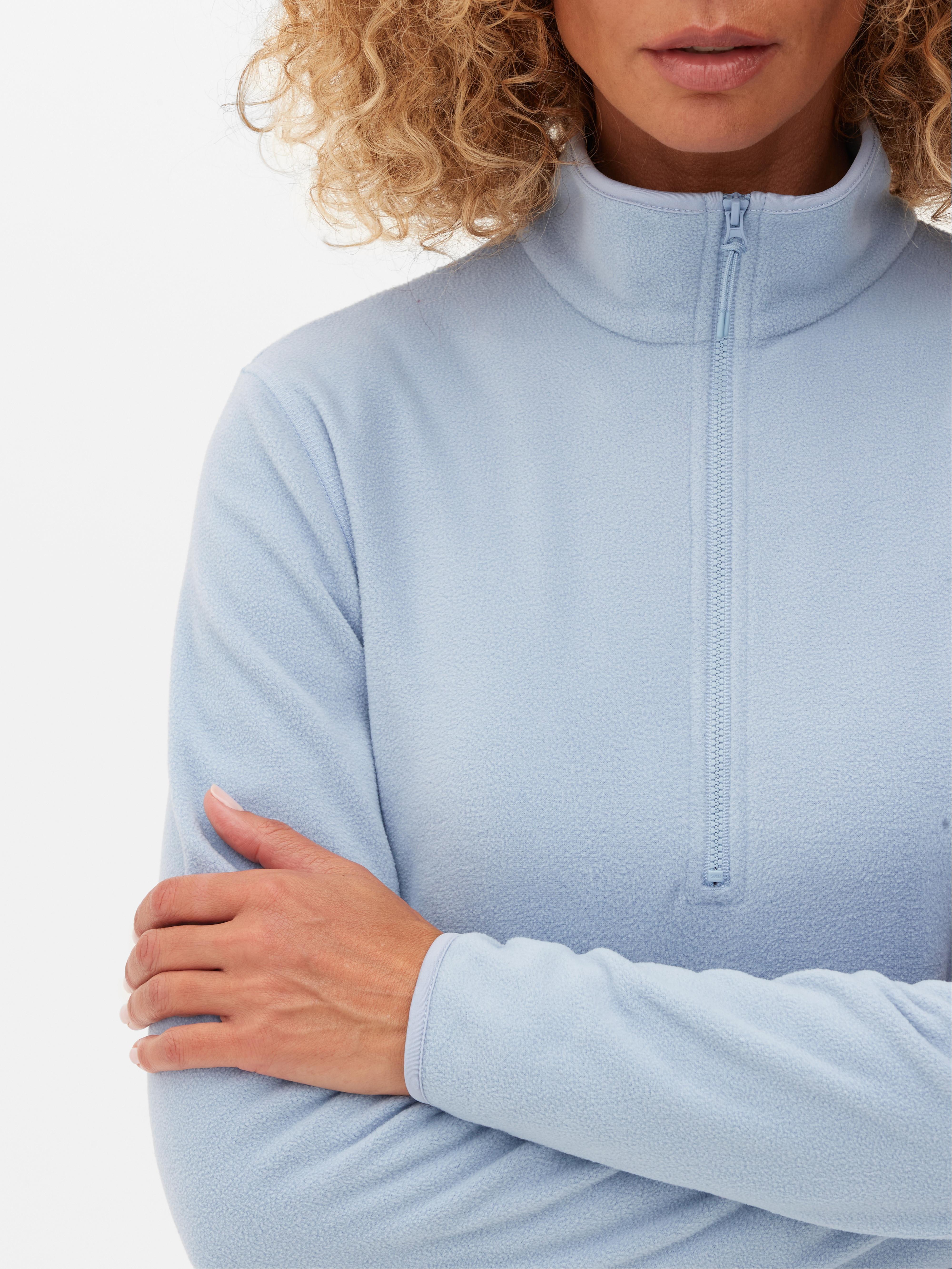 Half Zip Fleece Jumper