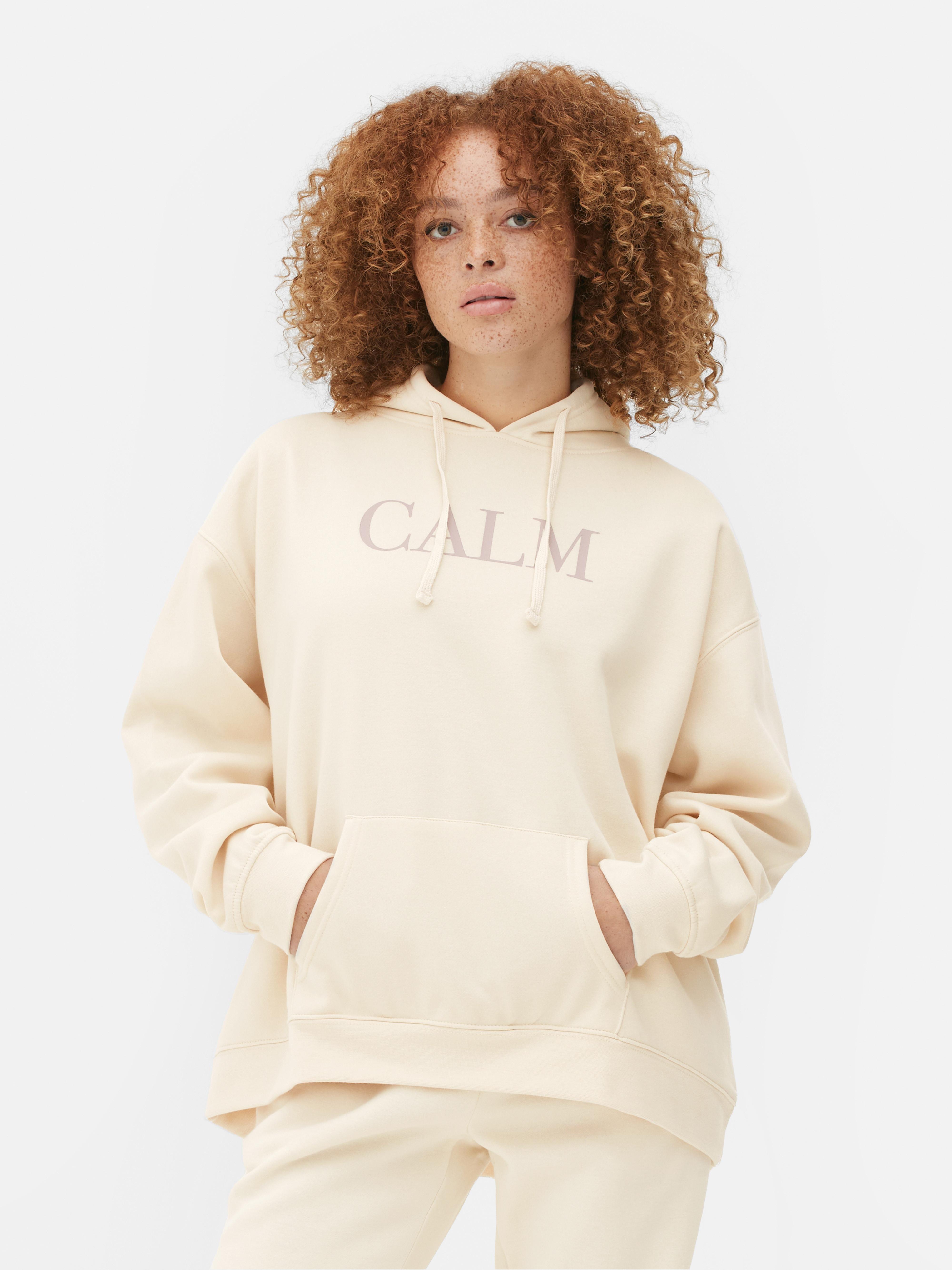 Printed Long Sleeve Hoodie