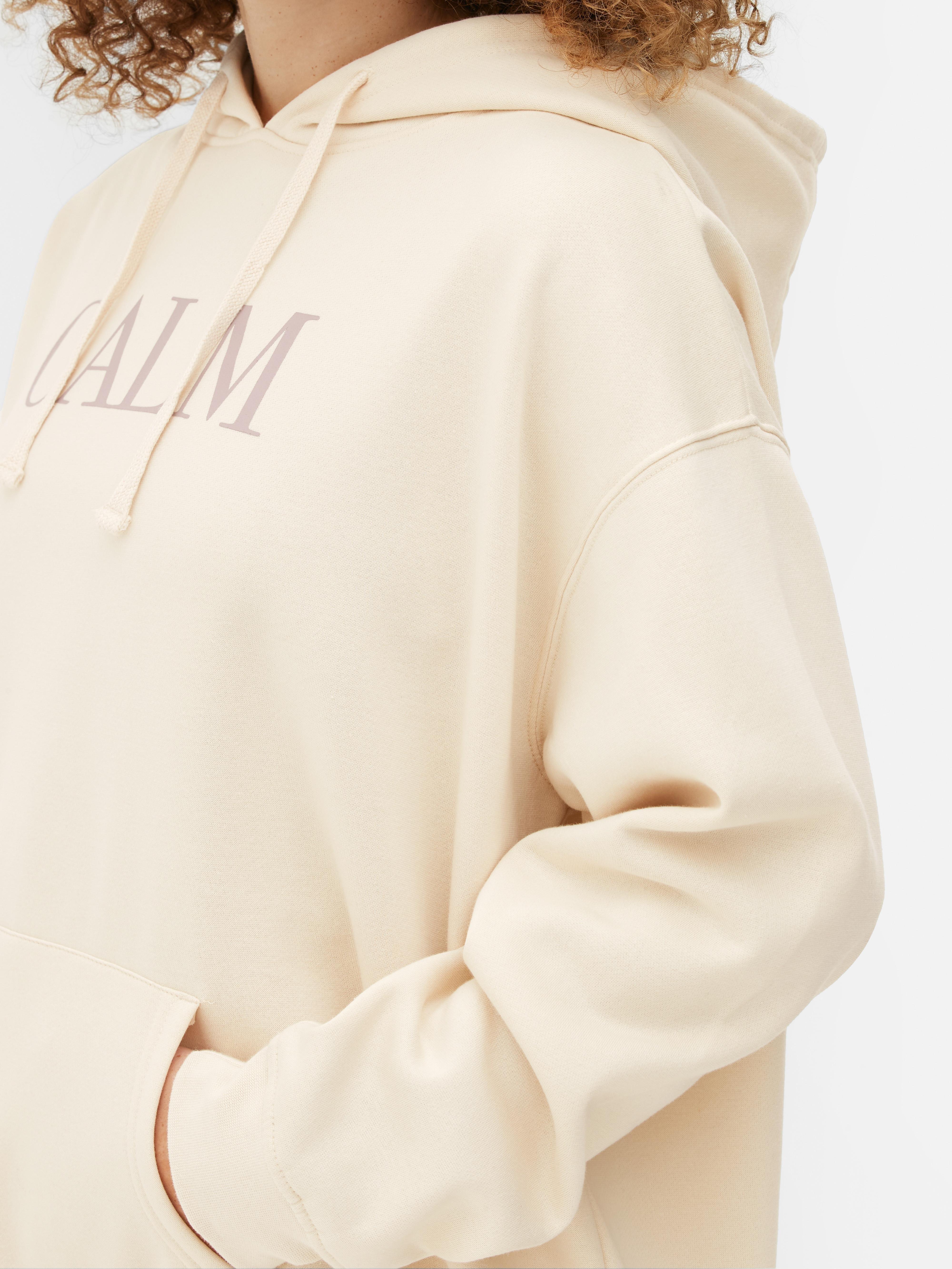 Printed Long Sleeve Hoodie