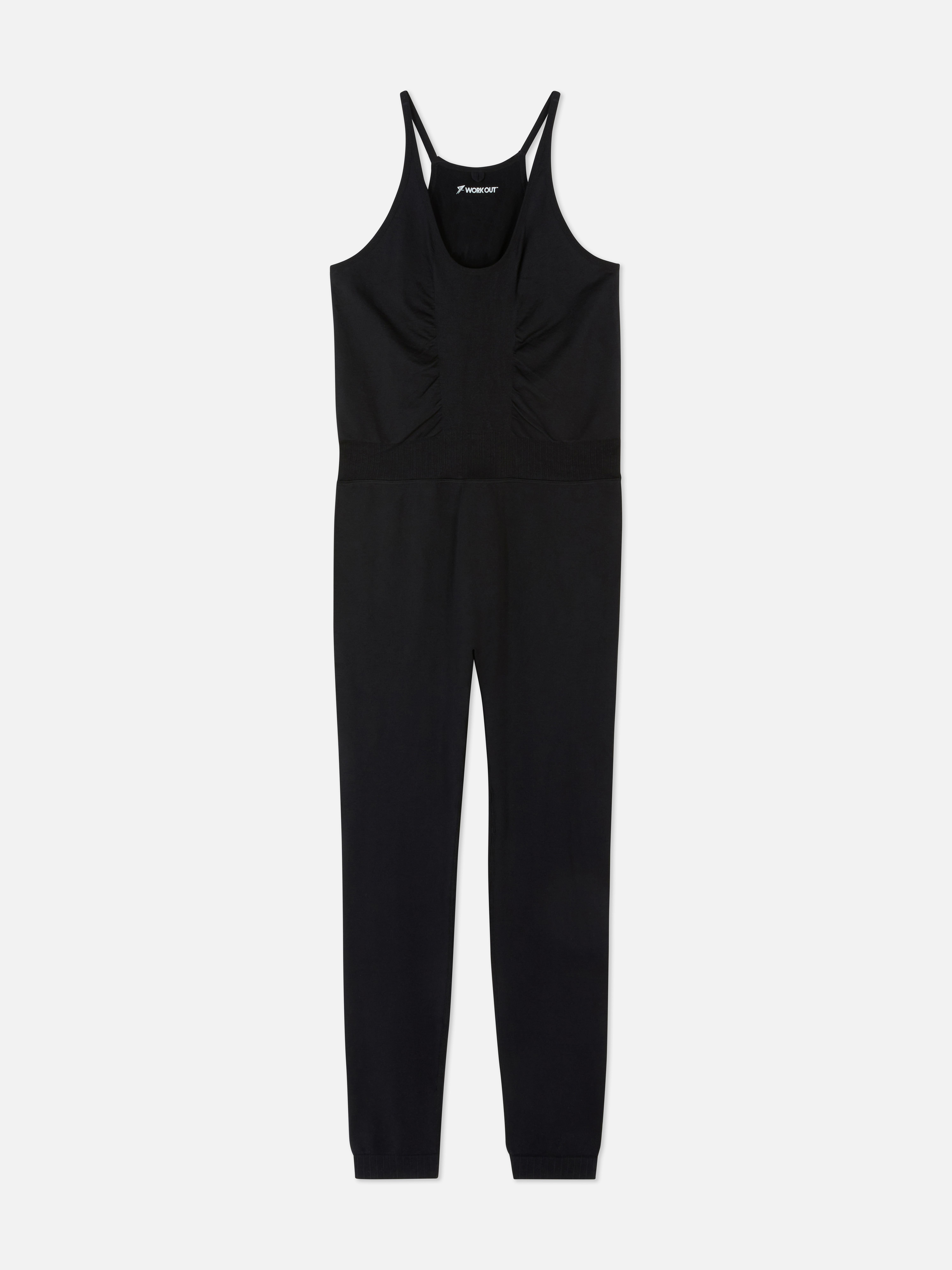 Paula Echevarría Seamless Performance Racerback Unitard.