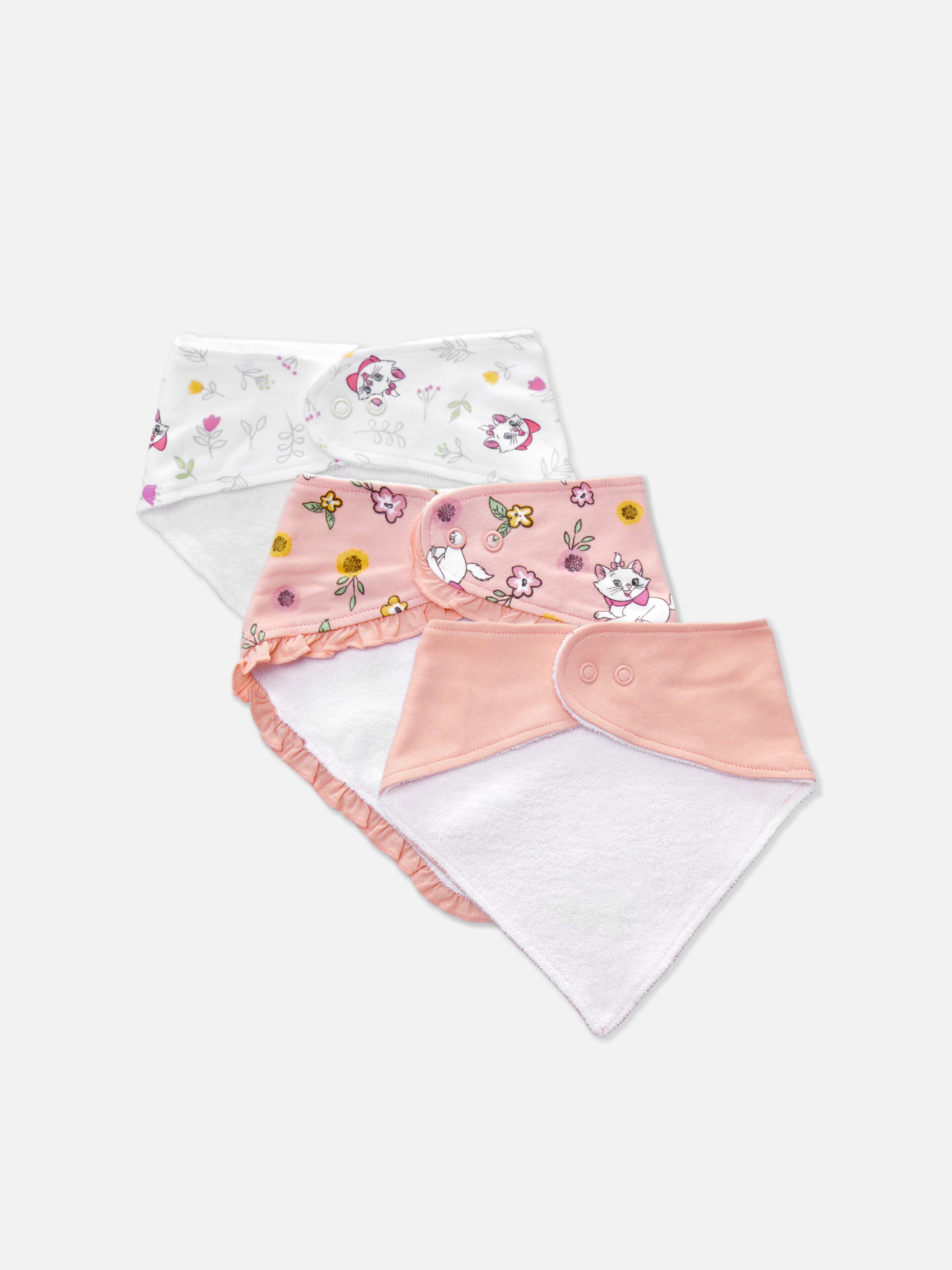 3pk Disney’s The Aristocats Marie Bandana Bibs