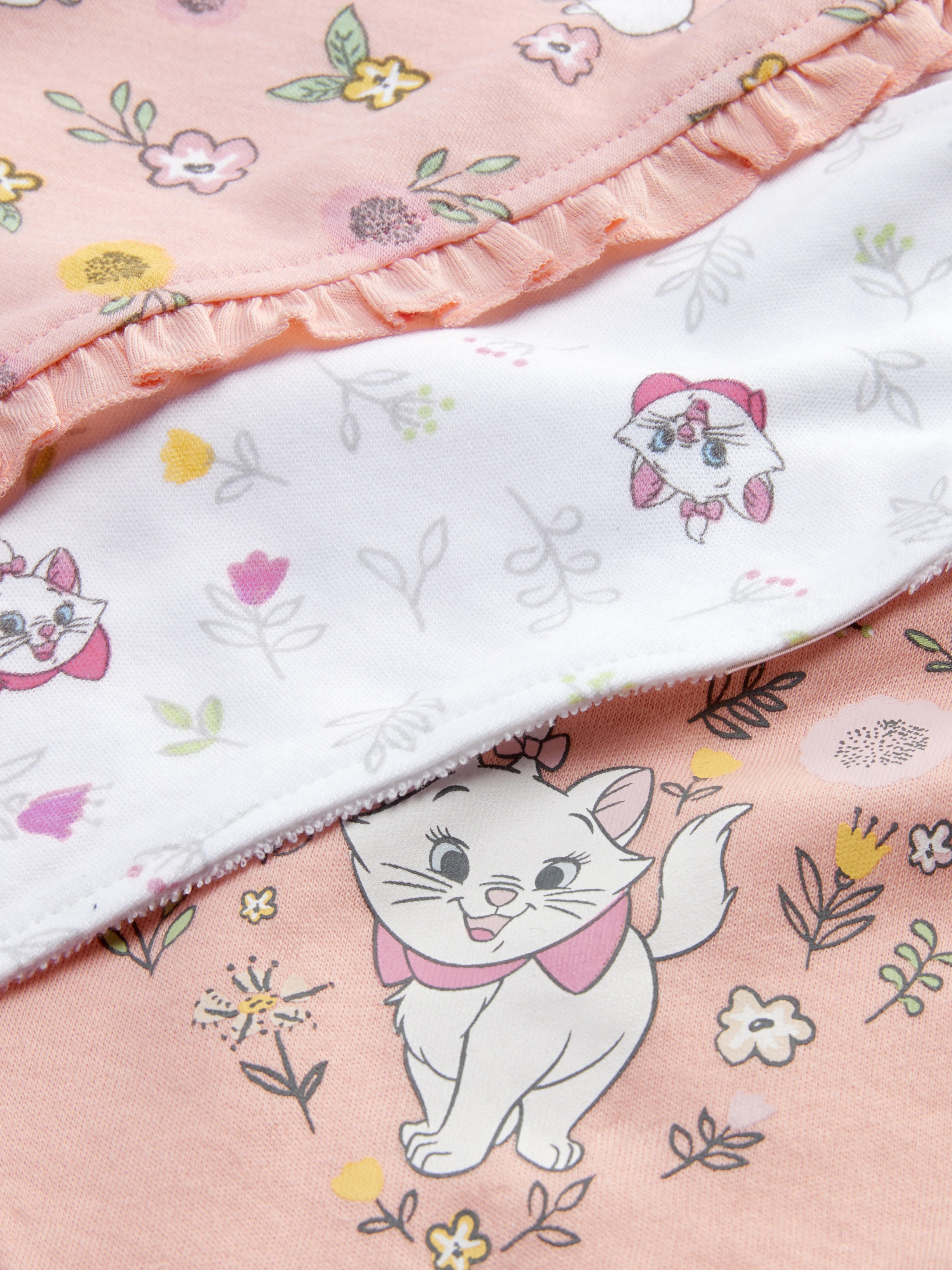 3pk Disney’s The Aristocats Marie Bandana Bibs