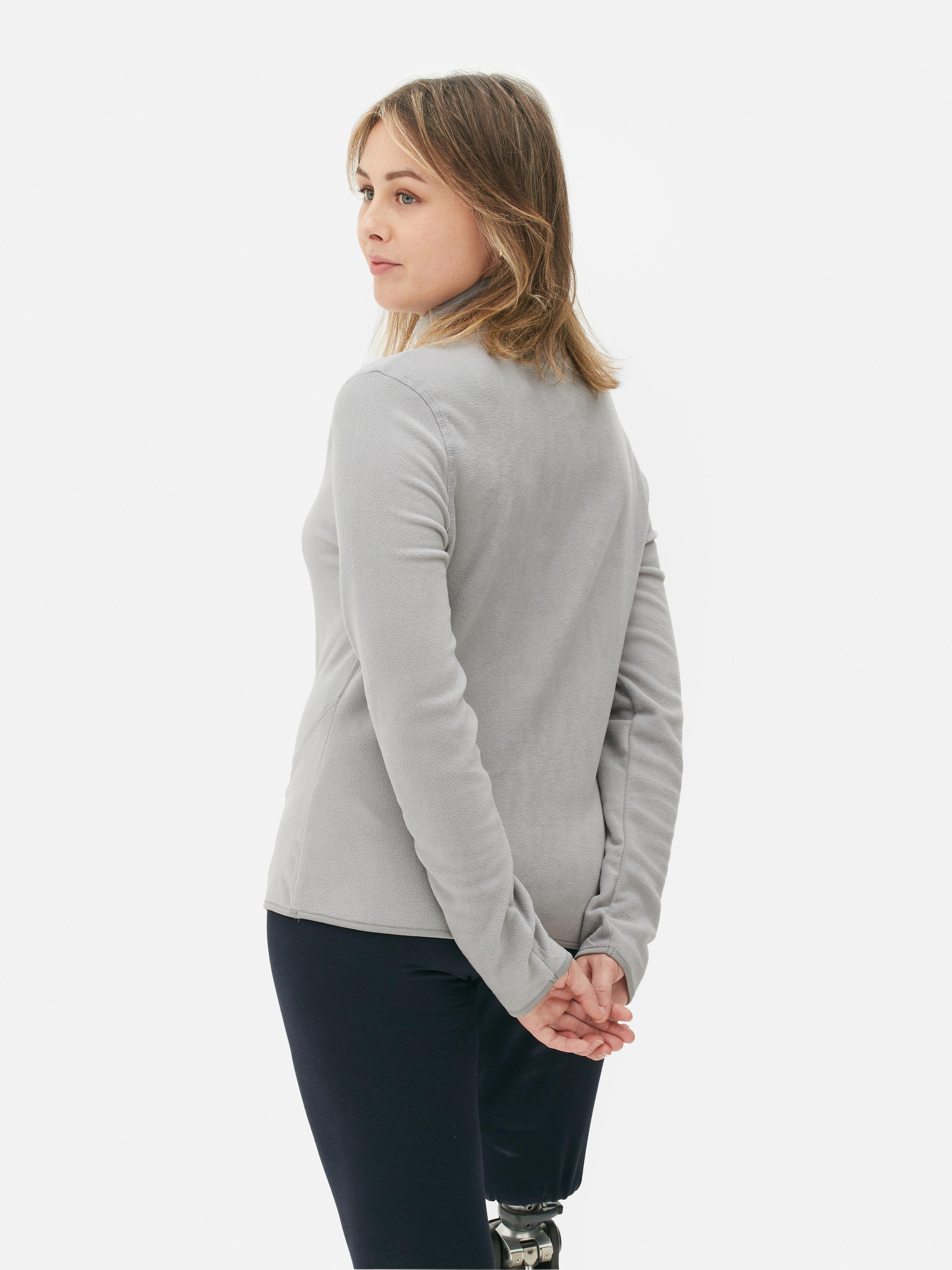 Half Zip Fleece Jumper