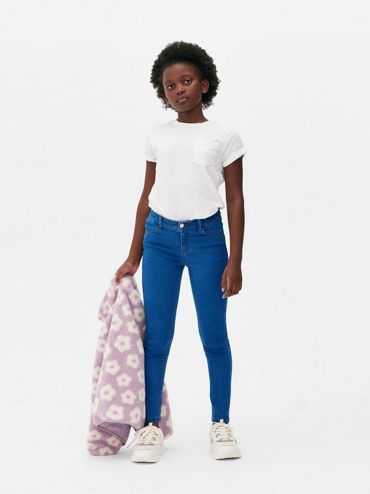 Skinny Belt Loop Jeans