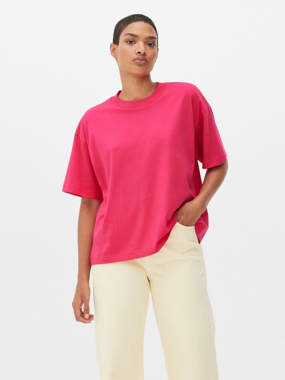 Boxy Cotton T-Shirt