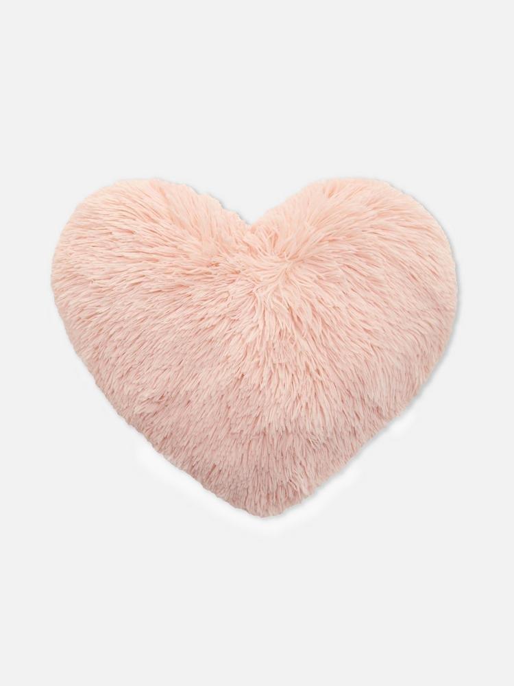 Fluffy Heart Shaped Cushion