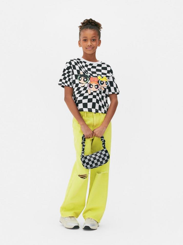 The Powerpuff Girls Checked T-shirt