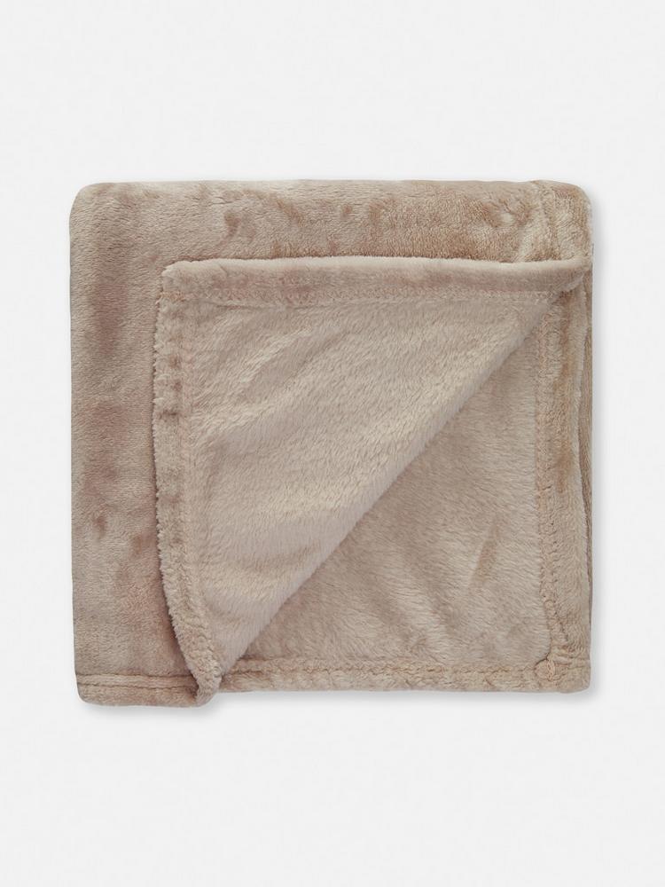 Faux Fur Throw