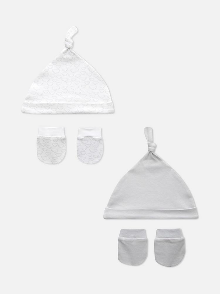 Hat And Mittens 2 Pack Set