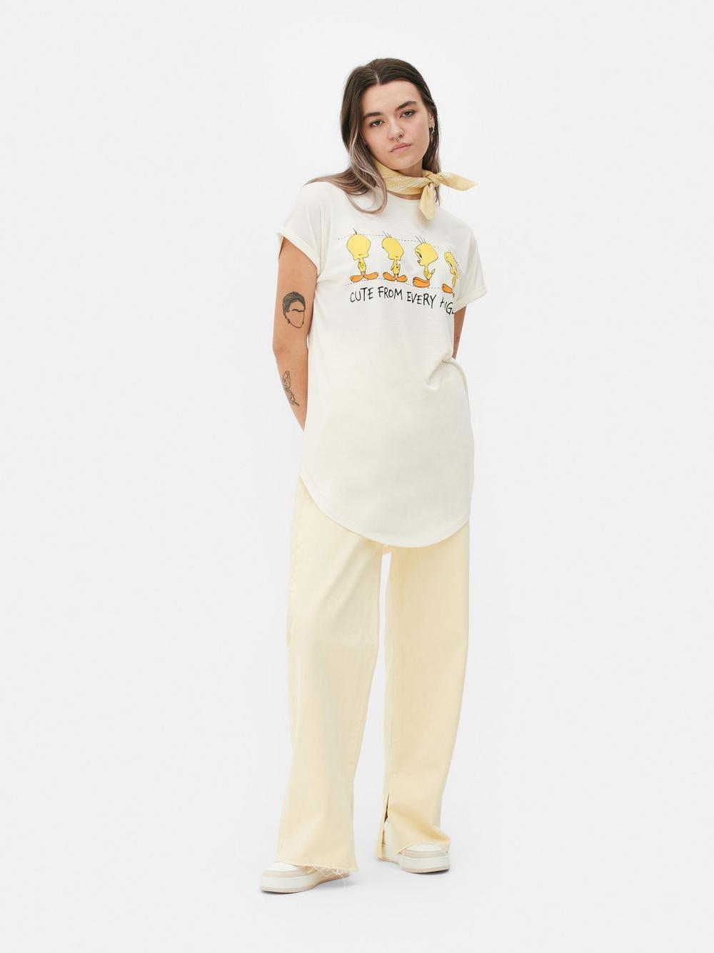 Tweety Pie Longline T-Shirt