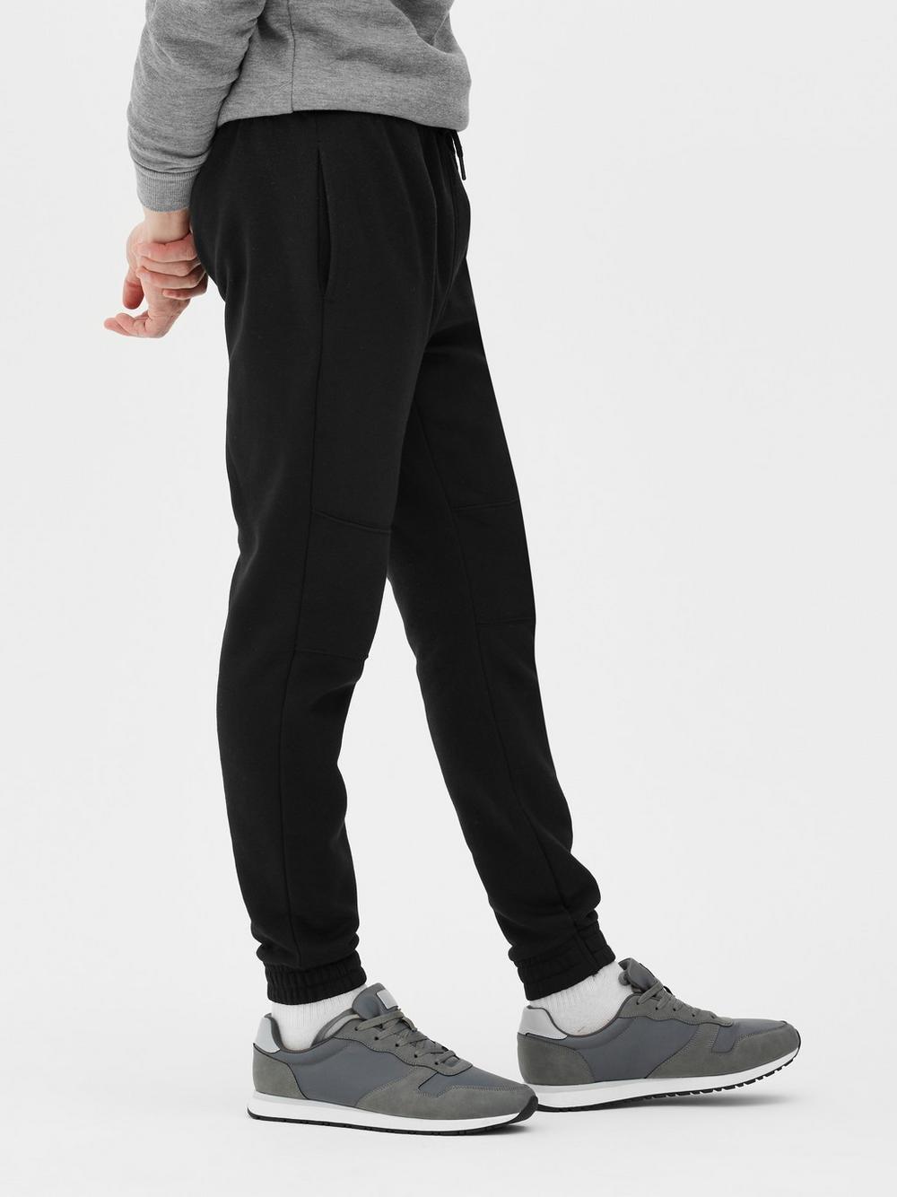 Black Wide Leg Joggers