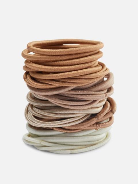 60pk Elastic Hair Bands