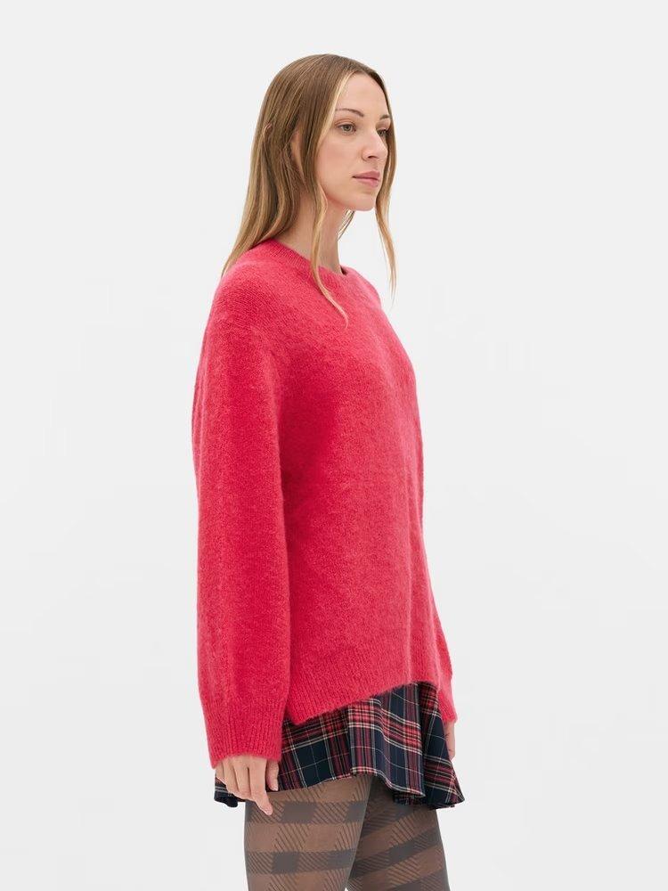 Rita Ora Oversized Fluffy Knit Jumper