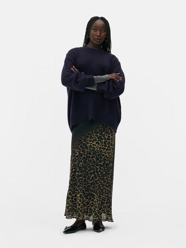 Rita Ora Oversized Fluffy Knit Jumper