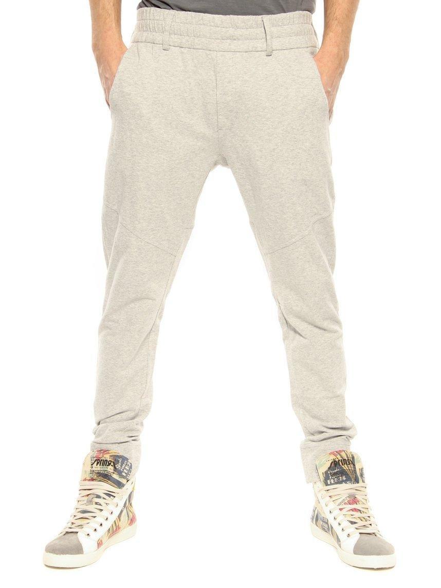 Jogging pants Paolo Pecora light grey 1