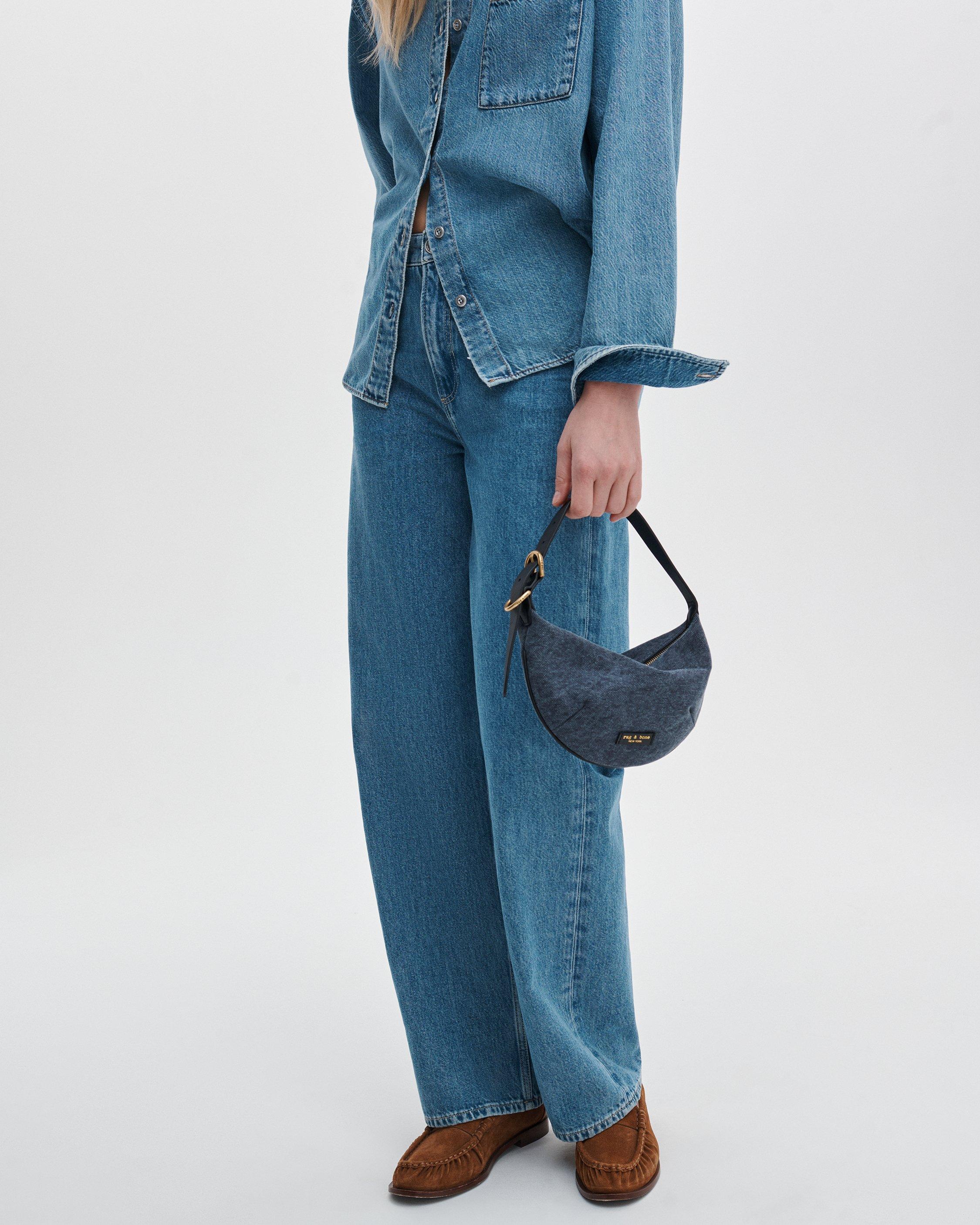Mercer Small Canvas Hobo image number 8