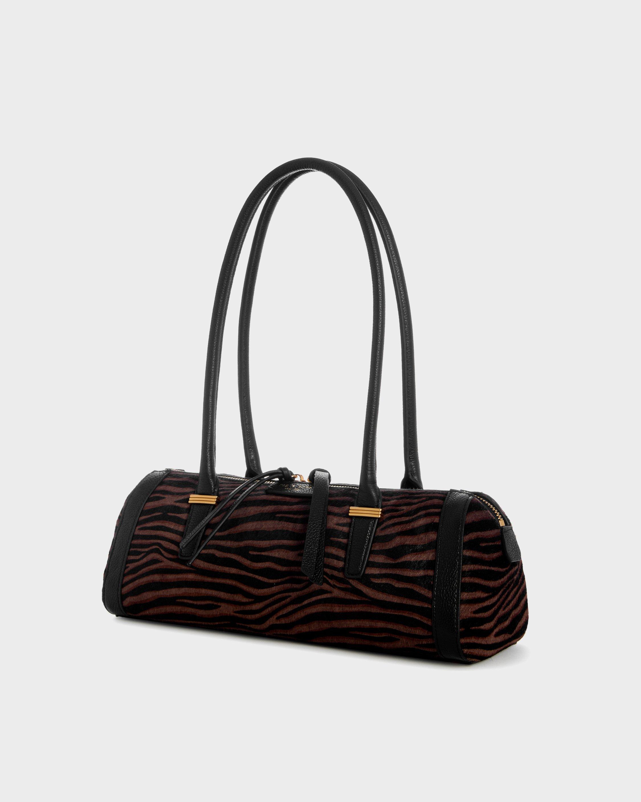 Elmhurst Calf Hair Box Satchel image number 3