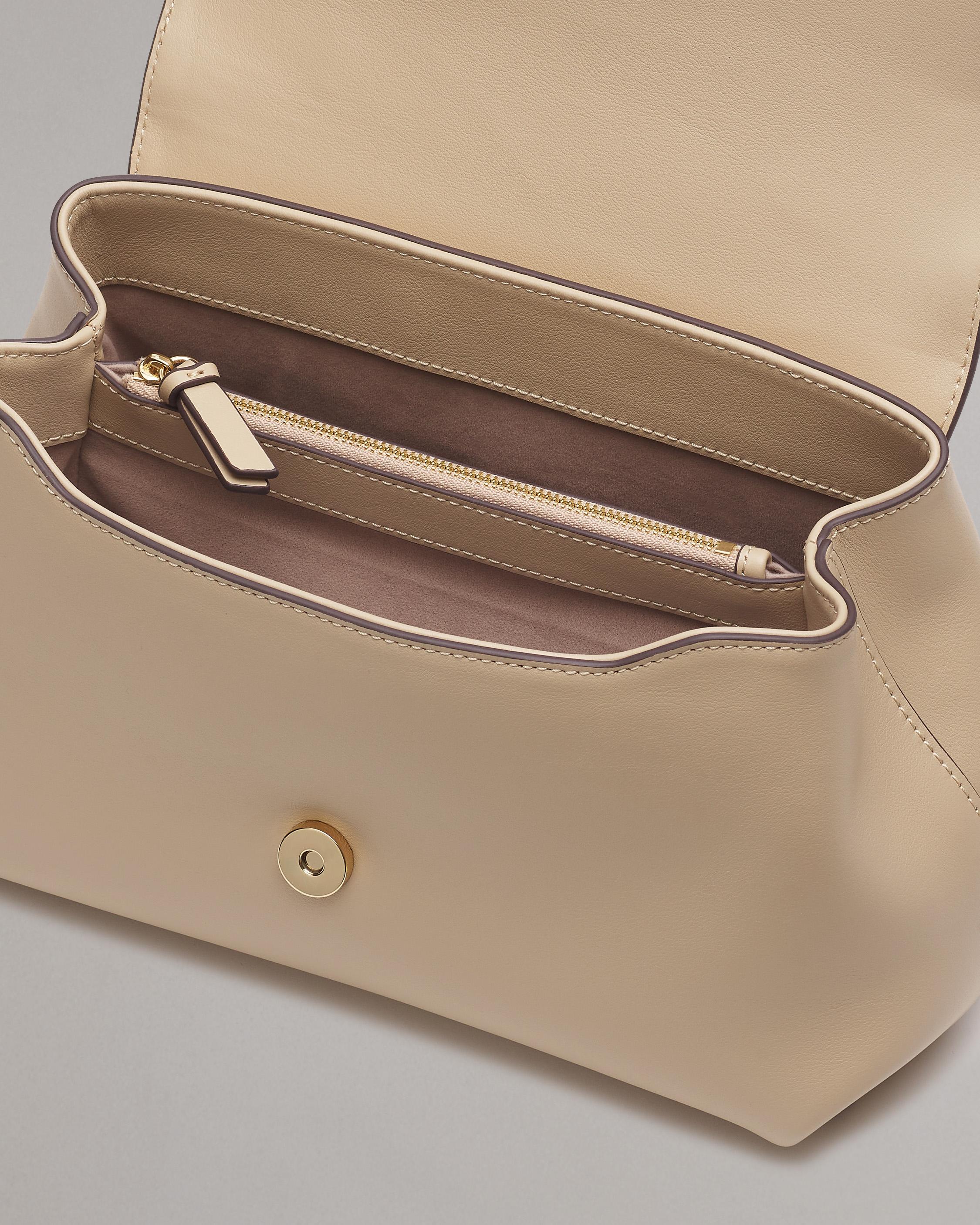 Realm Italian Leather Top Handle Bag image number 3