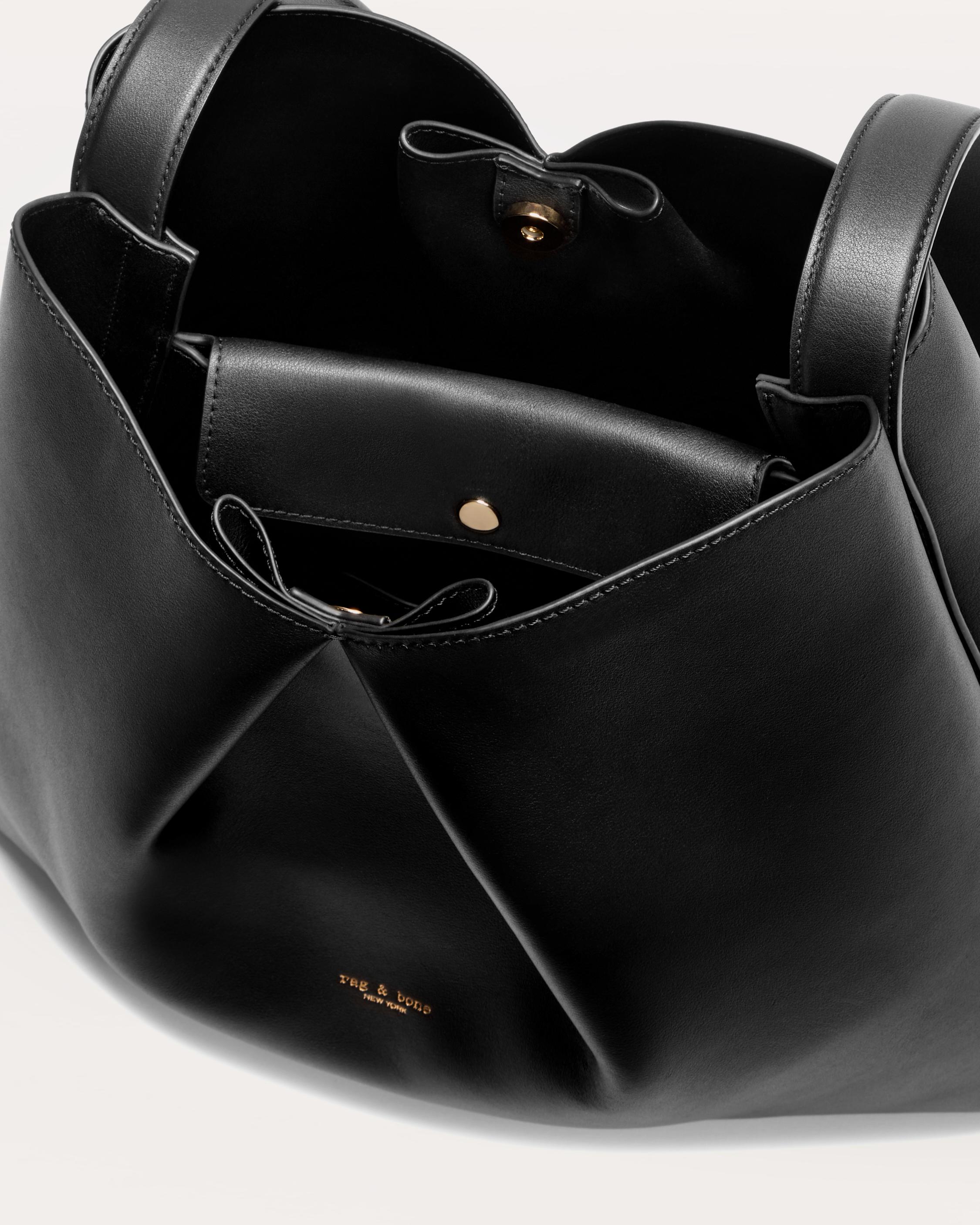 Bloom Large Calf Leather Crossbody Bag image number 4