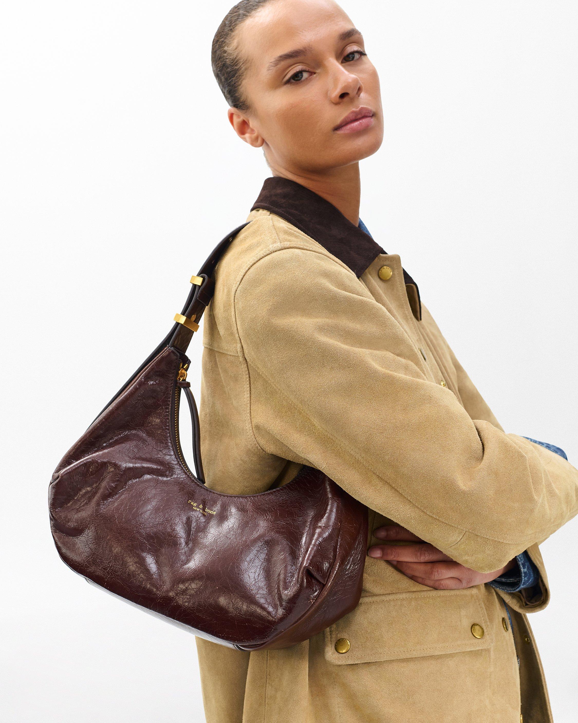Hudson Leather Hobo Bag image number 2