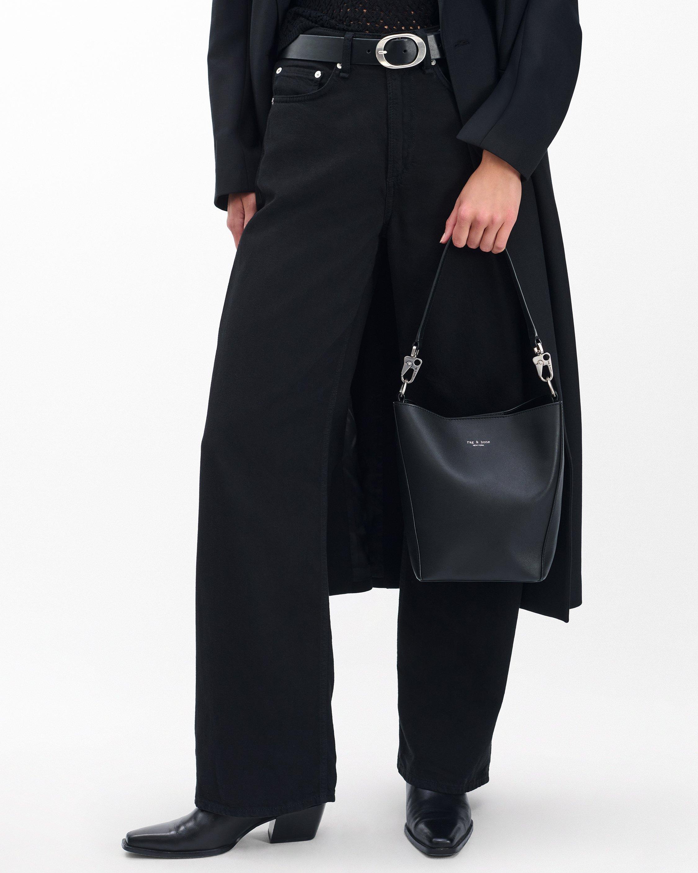 Parker Leather Bucket Bag image number 3