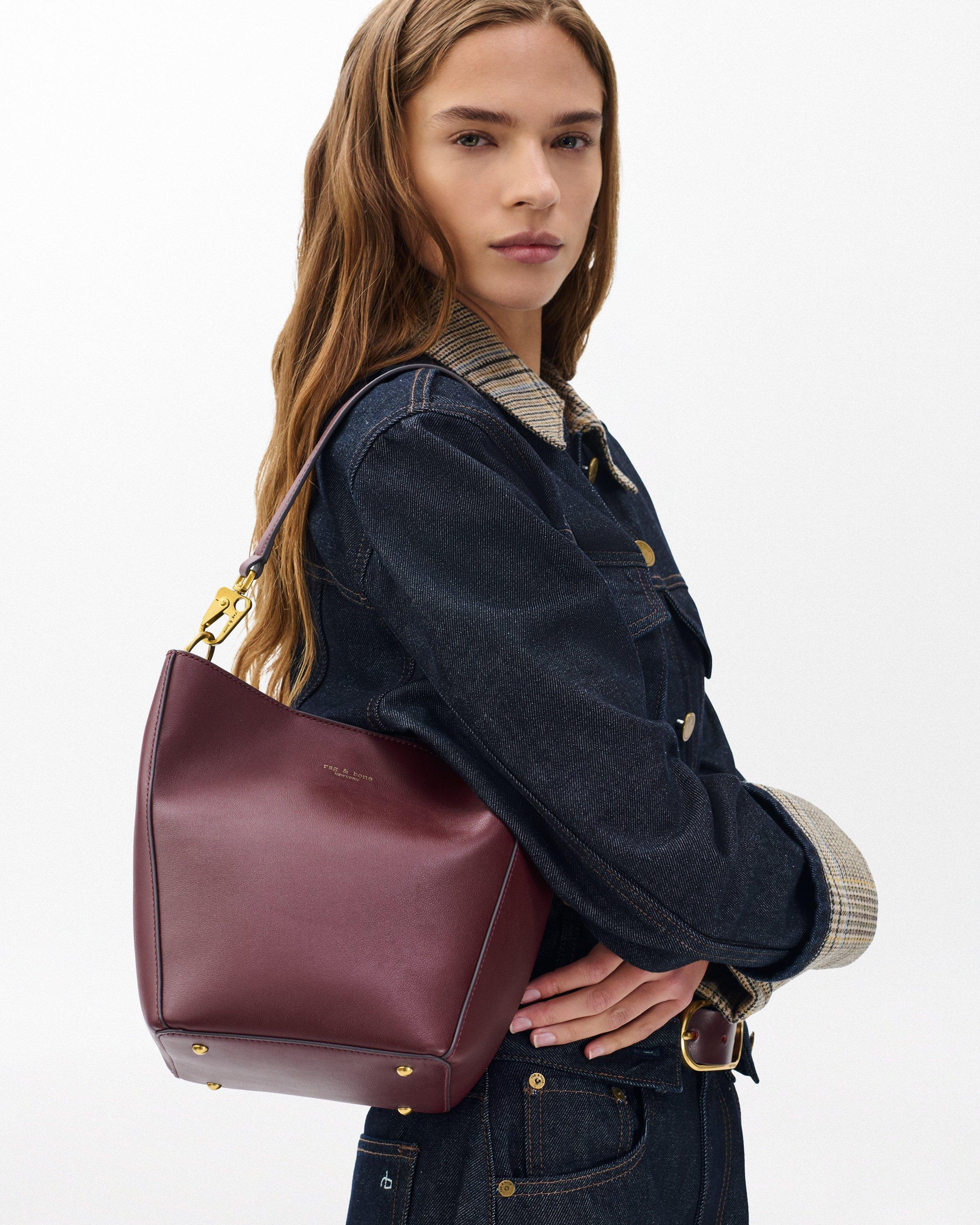 Parker Leather Bucket Bag image number 2