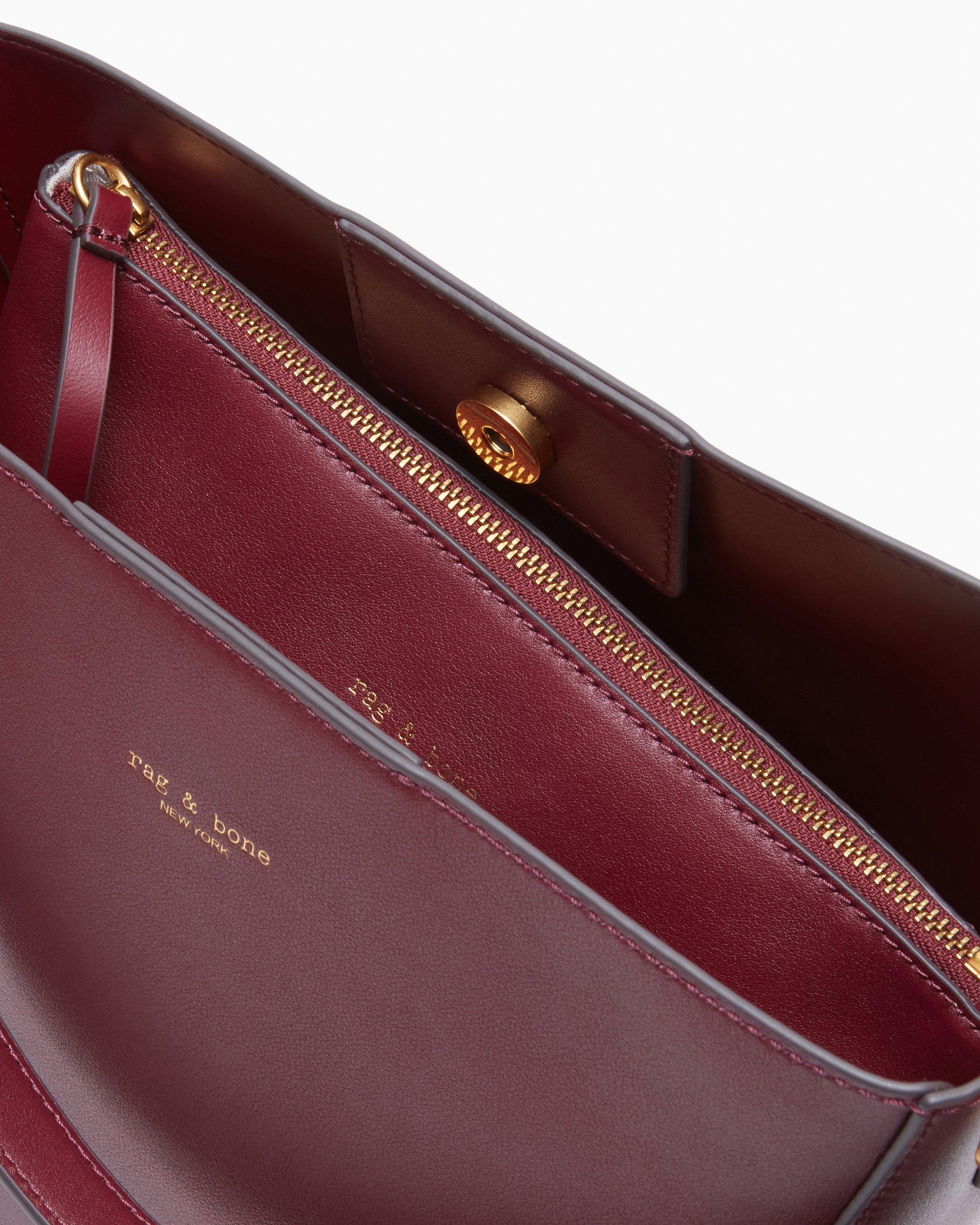 Parker Leather Bucket Bag image number 8