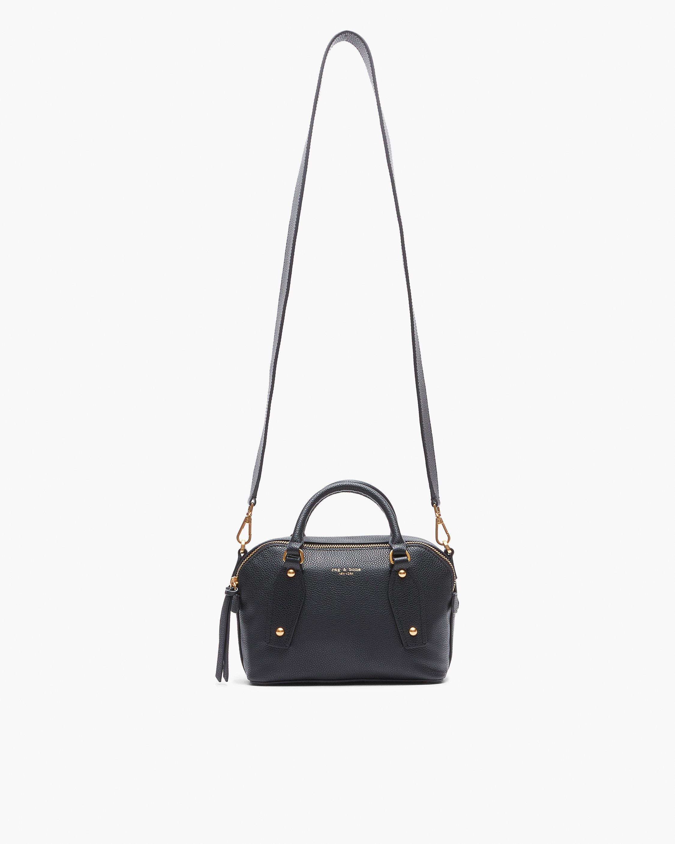 Gramercy Leather Small Satchel - Black | rag & bone