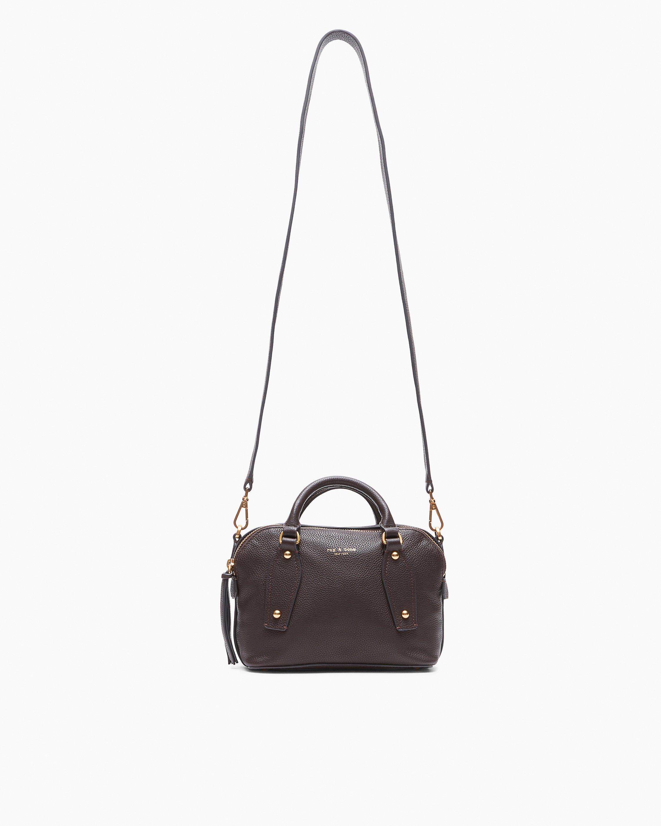 Gramercy Leather Small Satchel - Chocolate | rag & bone