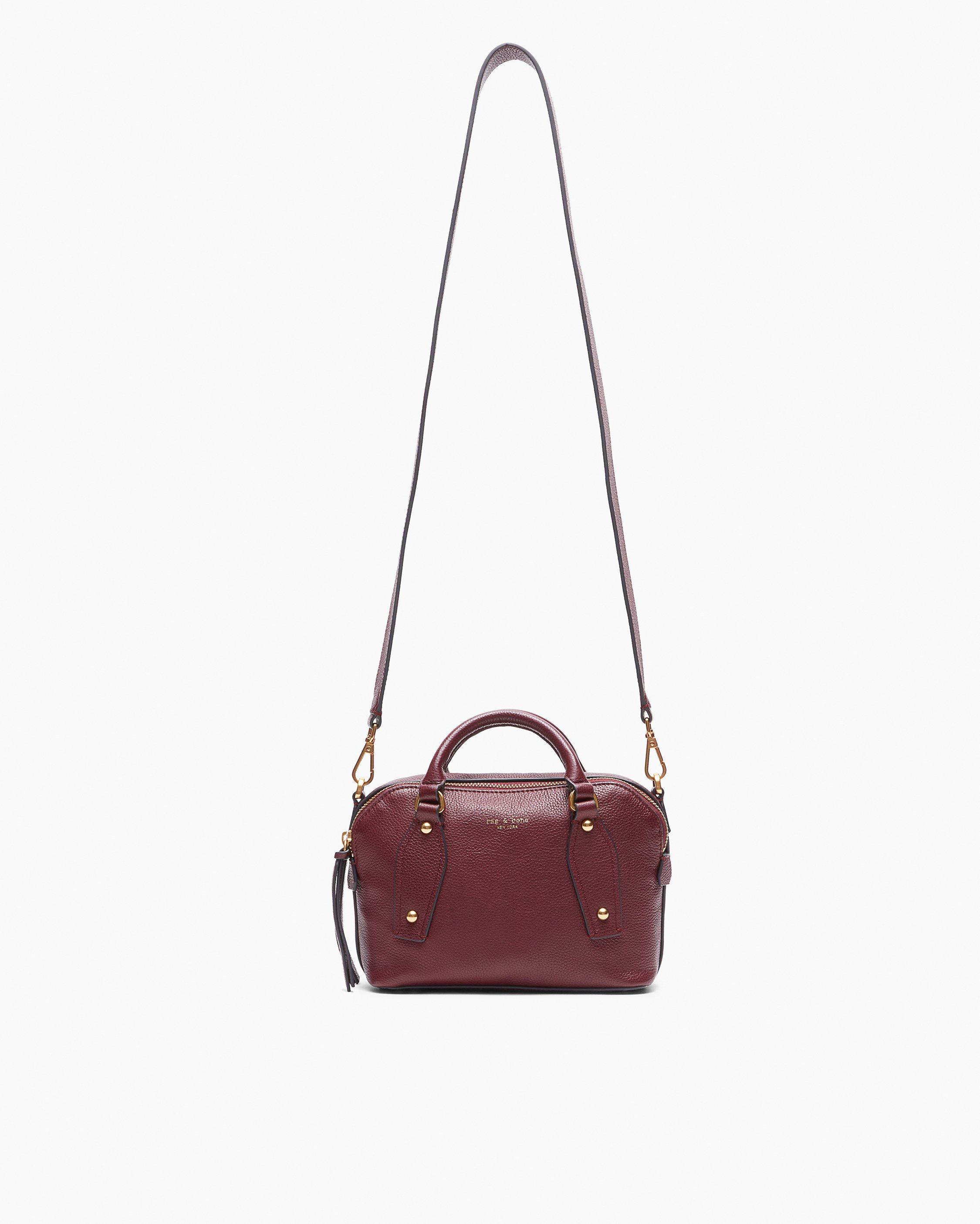 Gramercy Leather Small Satchel - Garnet | rag & bone