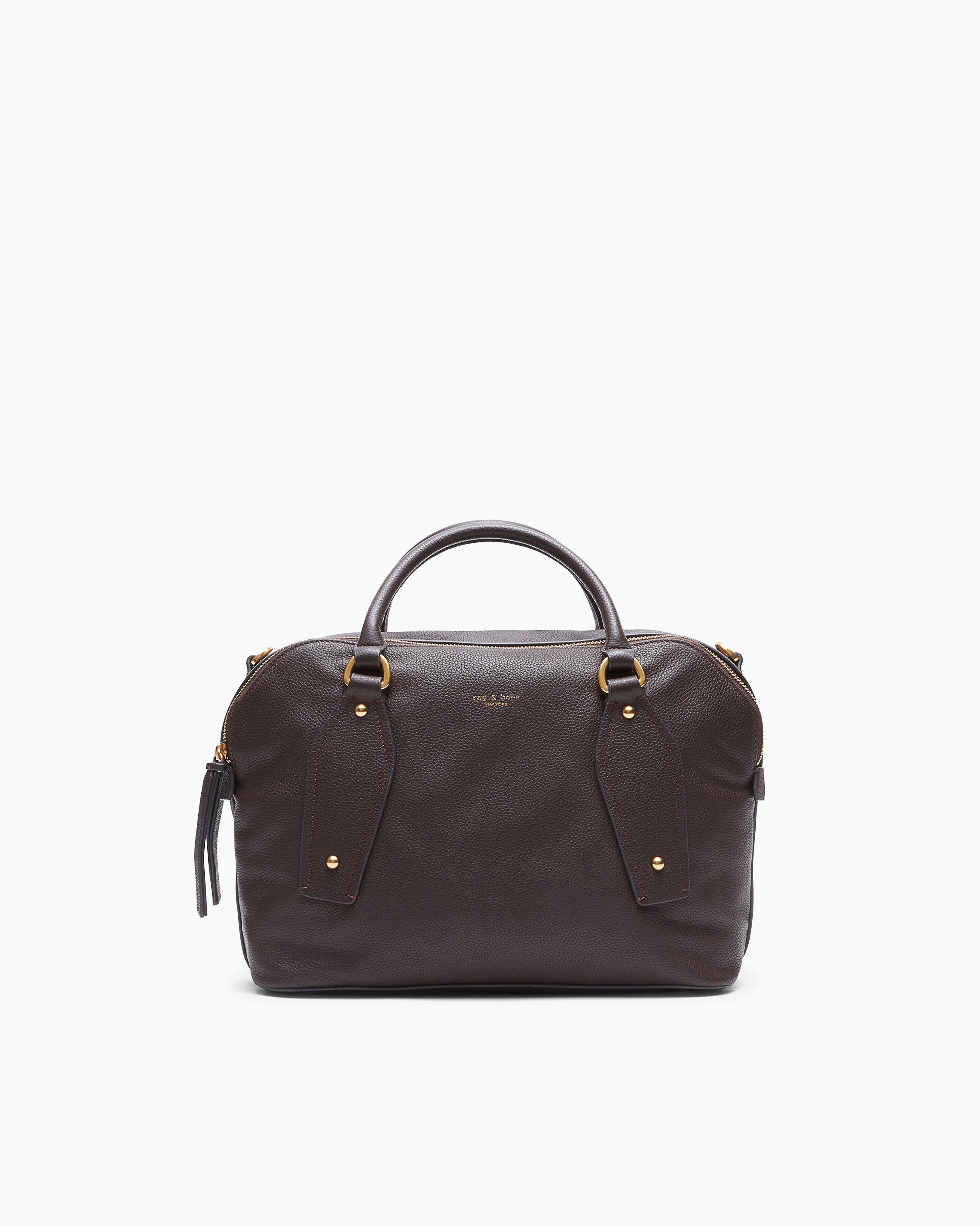 Gramercy Medium Leather Satchel image number 4